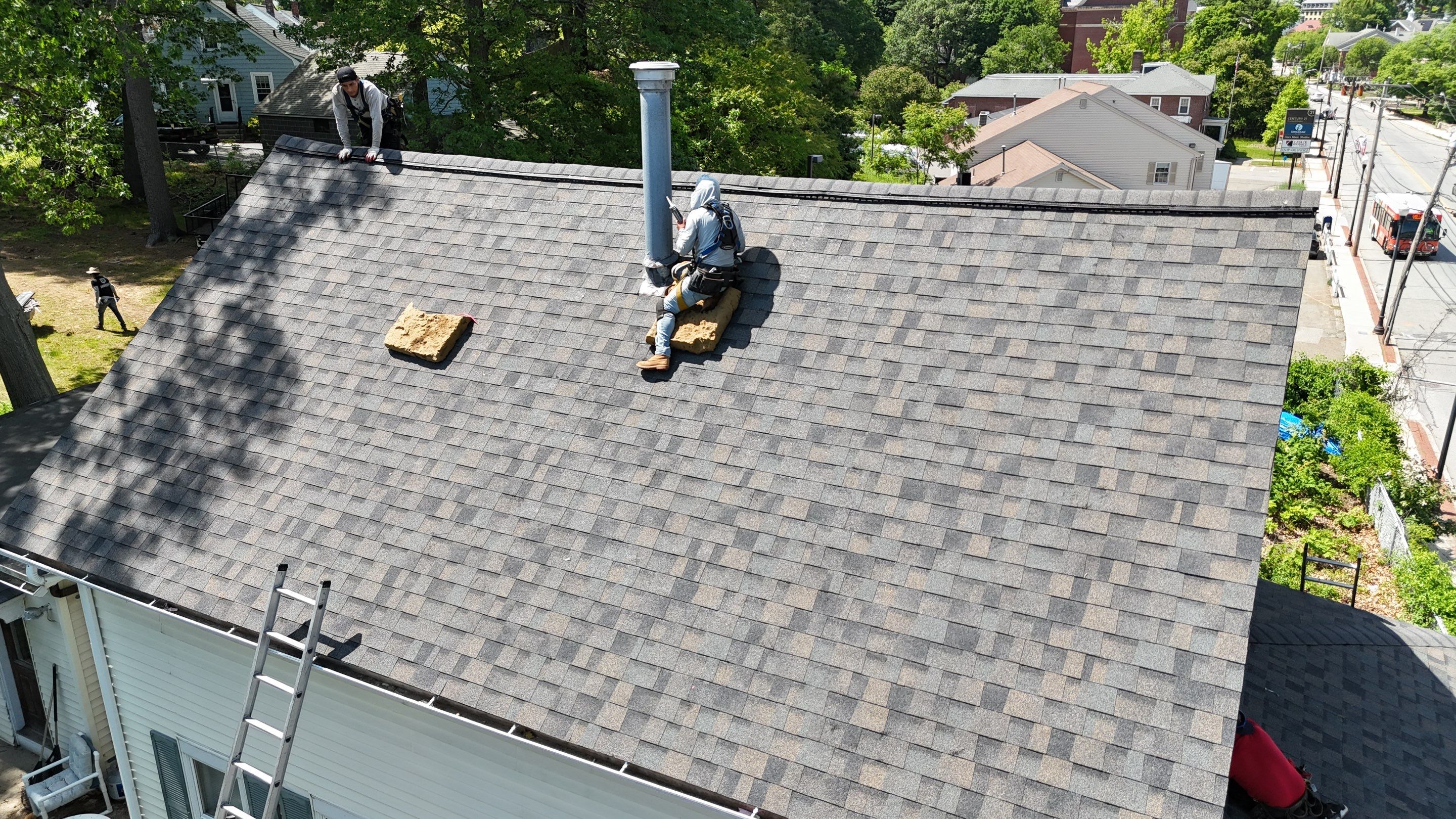 Roof Replacement & Fascia Upgrade Methuen, MA by Mighty Dog Roofing of Greater Middlesex County