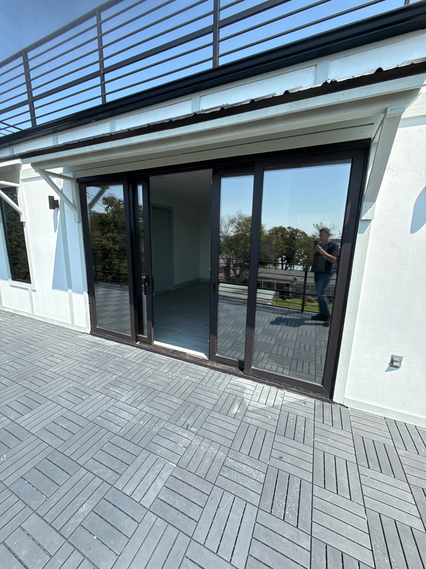 Architectural Glass Mastery: European Luxury Sliding Door & 24ft Height Window by Tibi Soli LLC