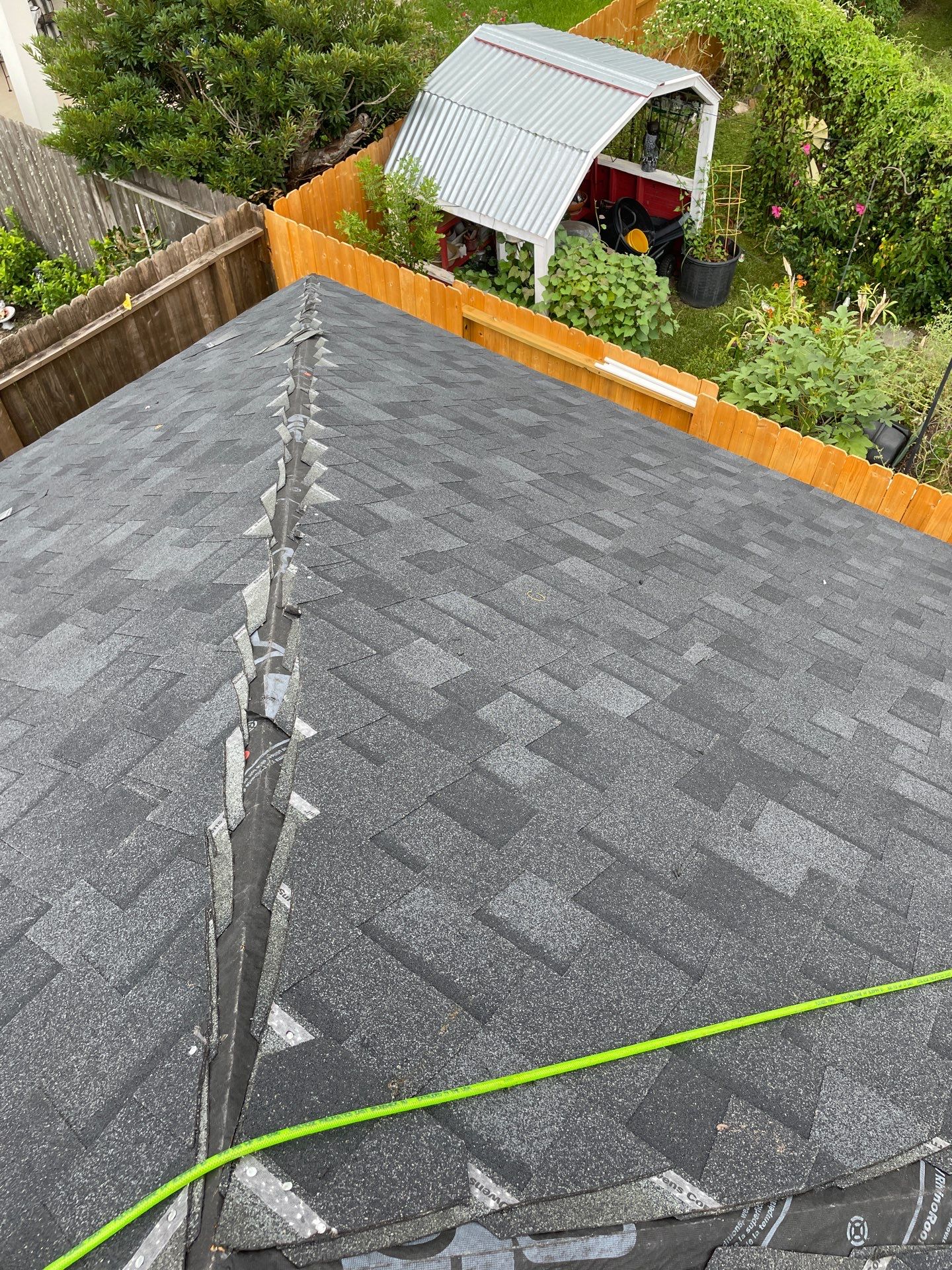 Residential Roofing Installation using Owen's Corning Duration (Lifetime) Shingles by Roof Repair Company
