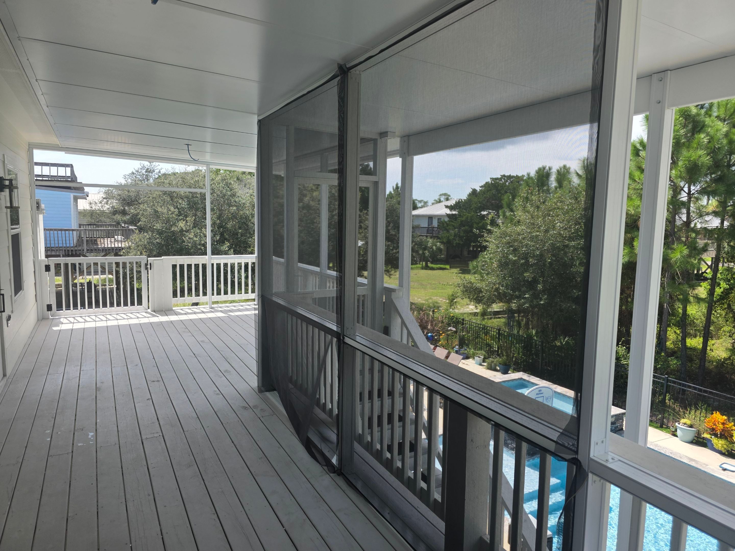 2nd Floor Screen Room by Titan Sunrooms