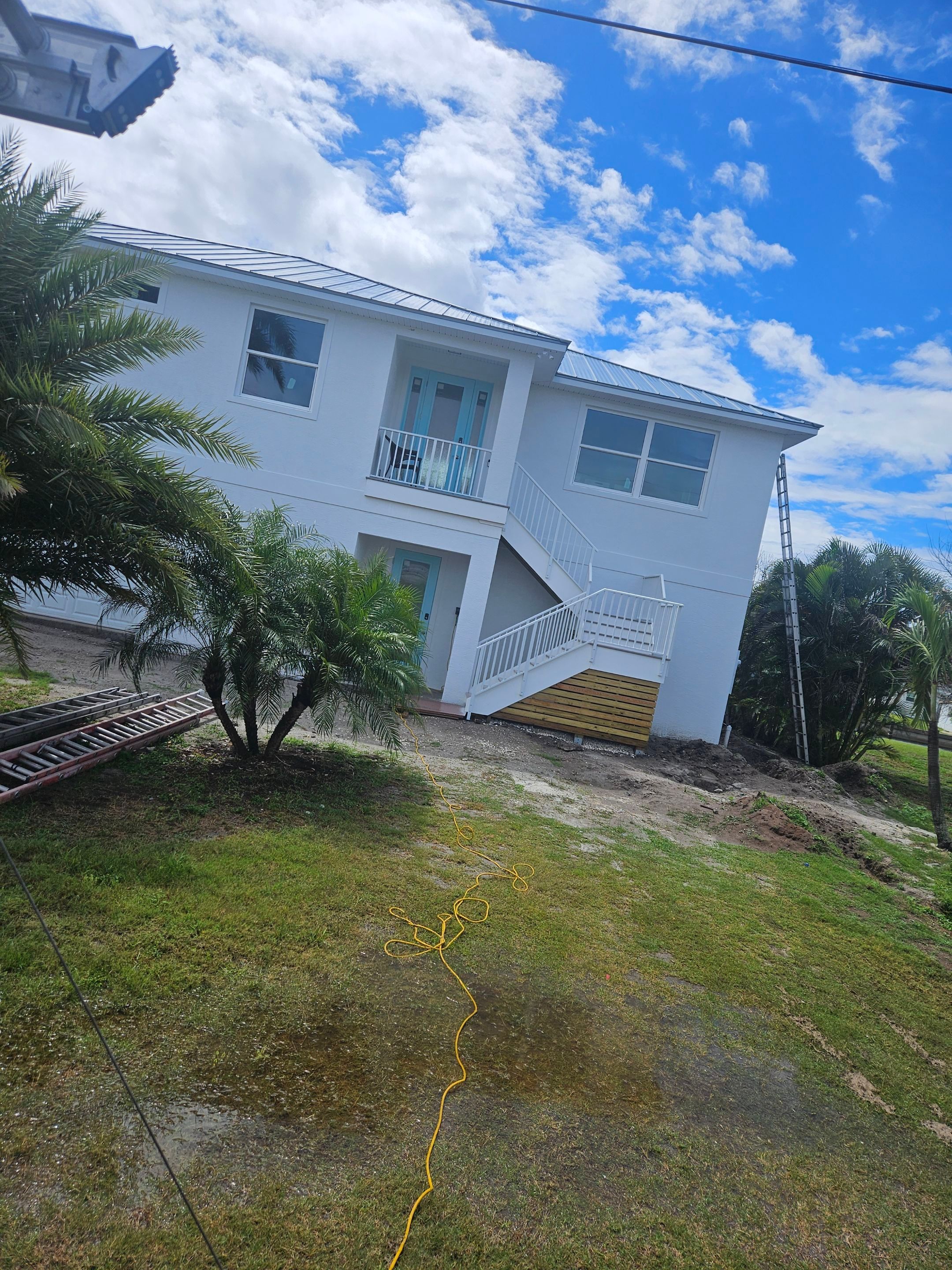 6-inch K-style Seamless Gutters and 3x4 Downspout Elbow Installation in Englewood, FL  by Gutter Professors