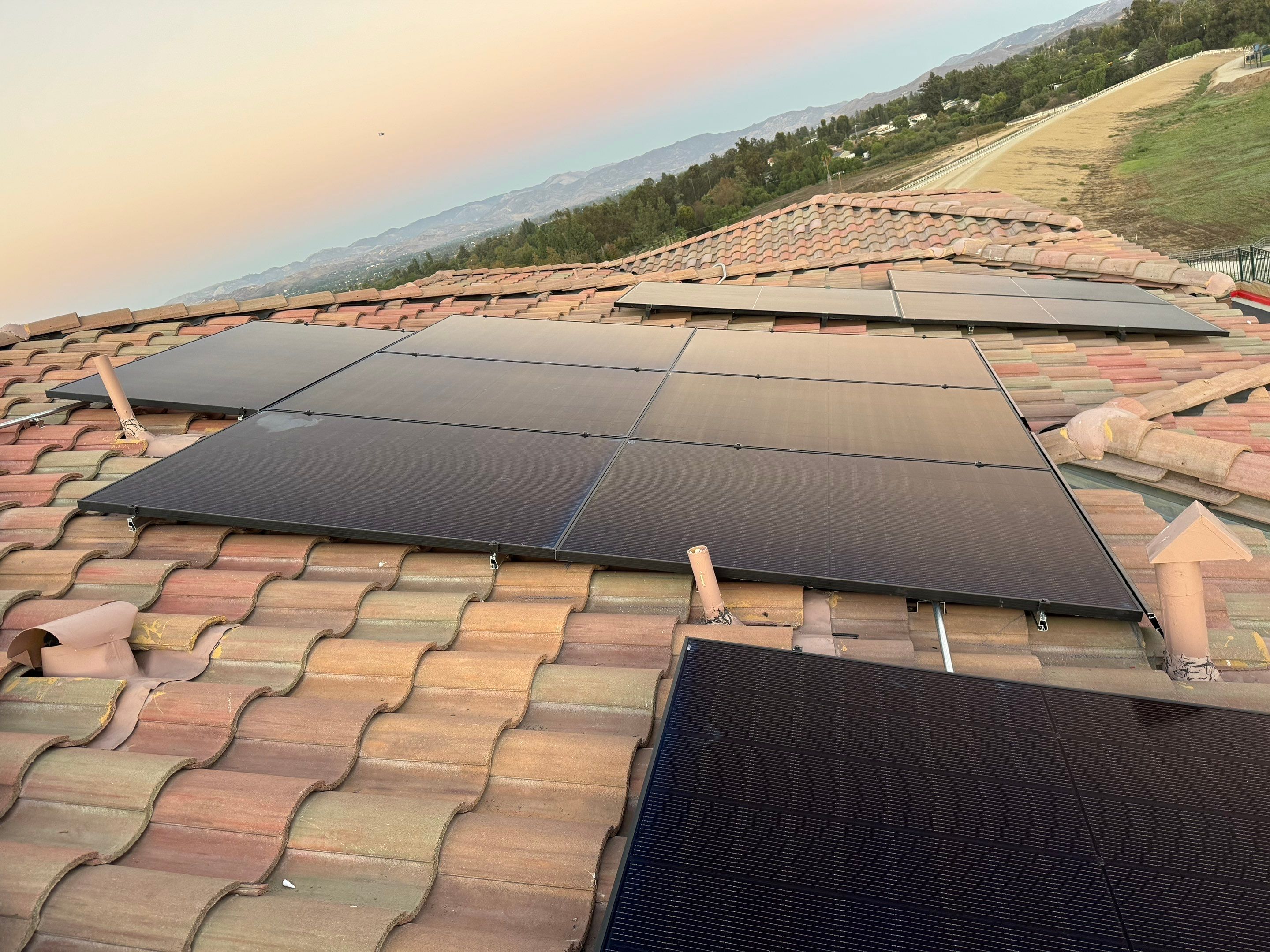 Solar Panel Installation and Enphase IQ Battery Storage in Simi Valley by VIBE SOLAR