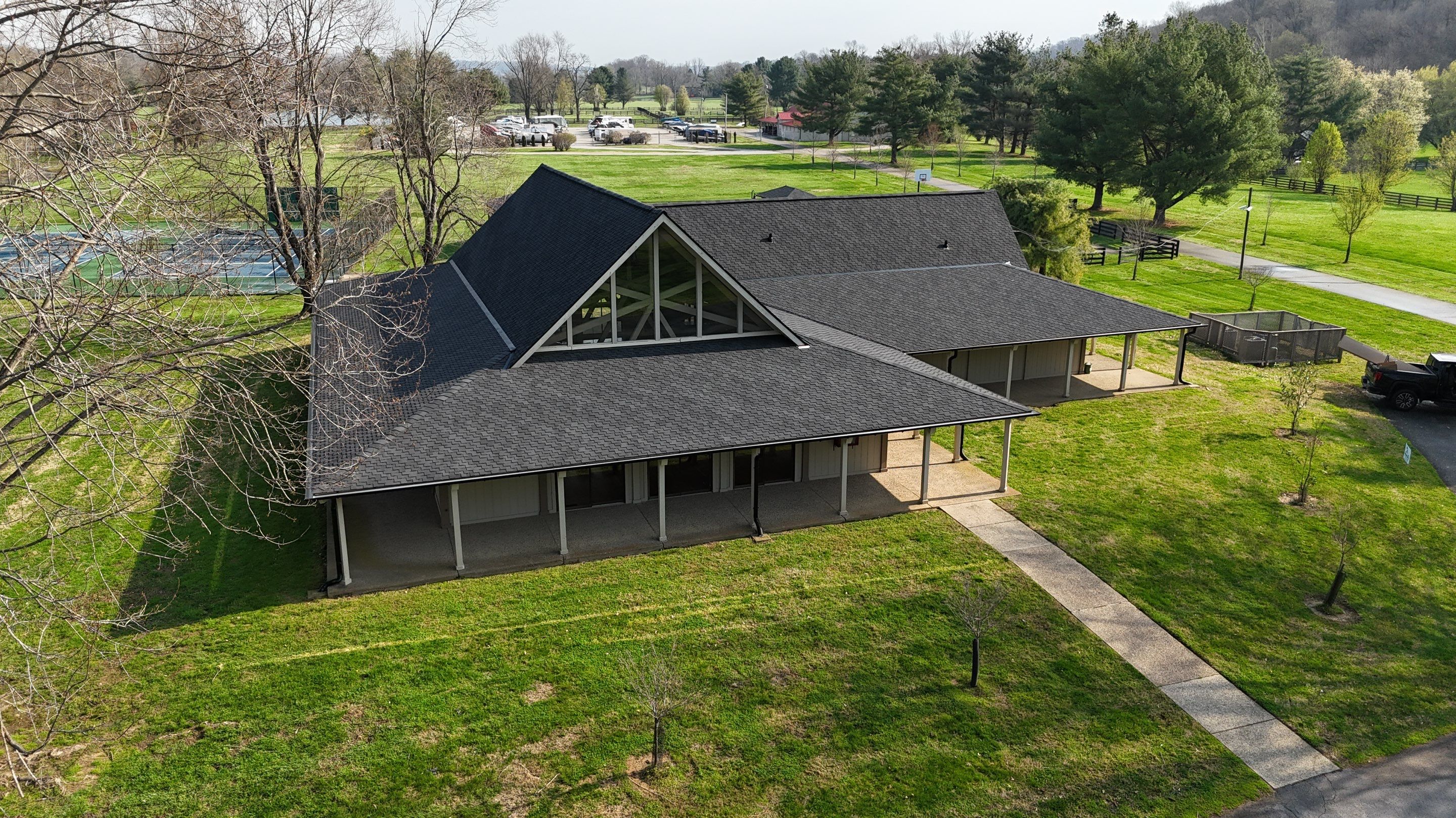 Cardinal Harbour Clubhouse Roof Replacement by GreenForce Restoration