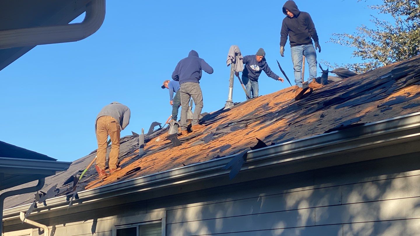 Hail Damage using Owen's Corning Duration (Lifetime) Shingles by Roof Repair Company