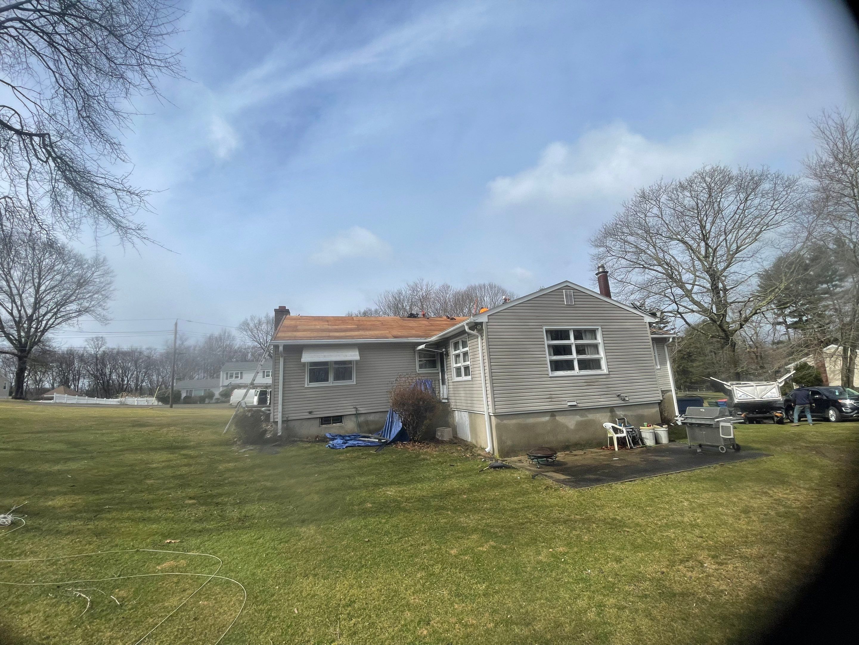 Residential Roofing Installation using Owens Corning TruDefinition Duration Designer - Black Sable by A Plus Exterior