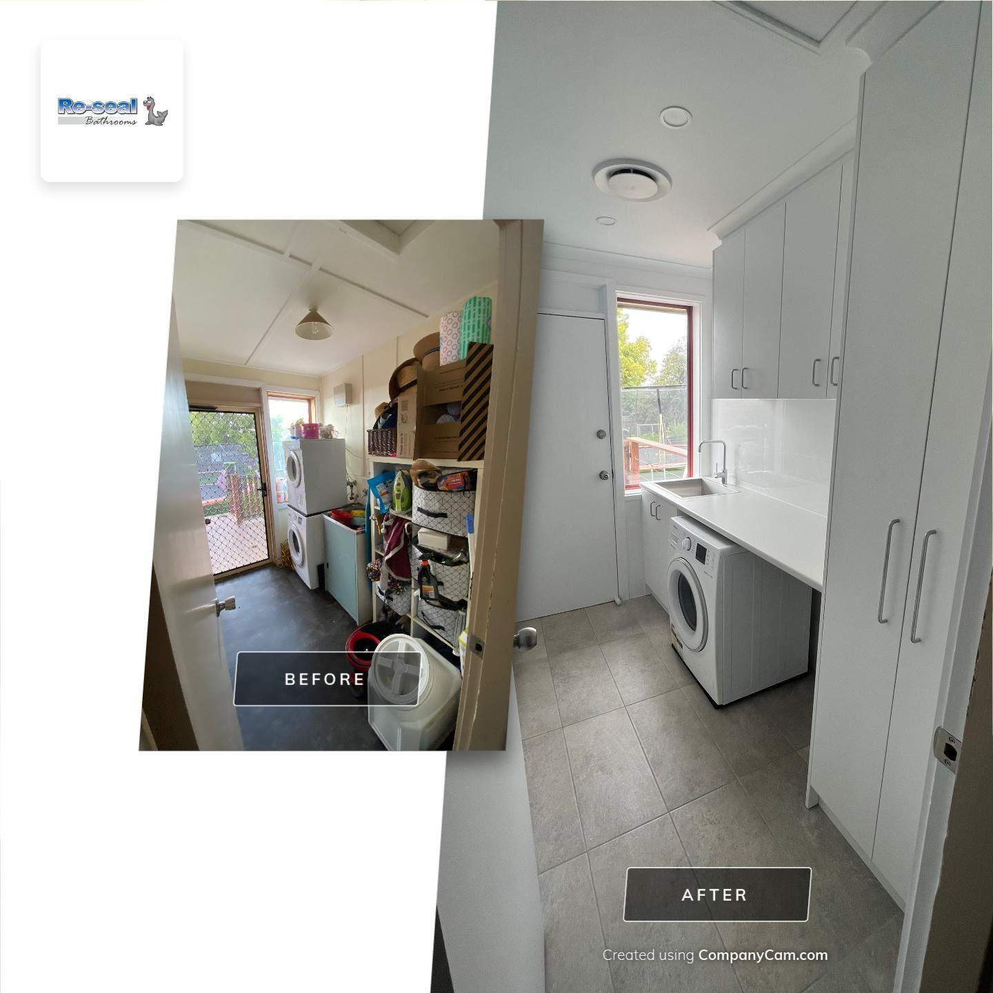 Bathroom, Toilet & Laundry Renovation by Re-seal Bathrooms