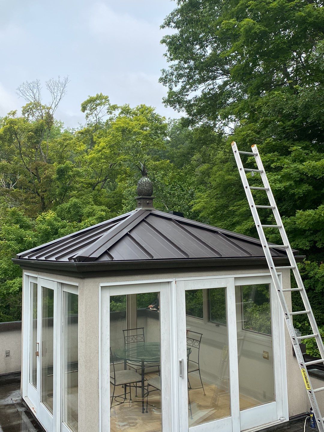 Roof Replacement using 16" Standing Seam Panels by Jay Carter Roofing & Sheet Metal