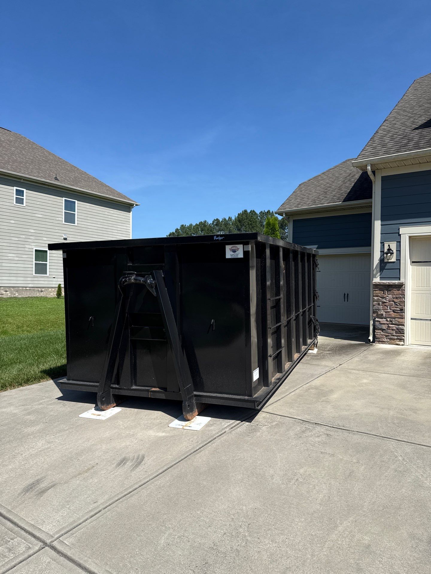 Project in Waxhaw by Badger Hauling