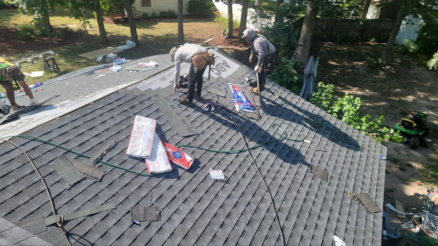 Roof Installation using GAF Timberline HDZ by ExteriorPros
