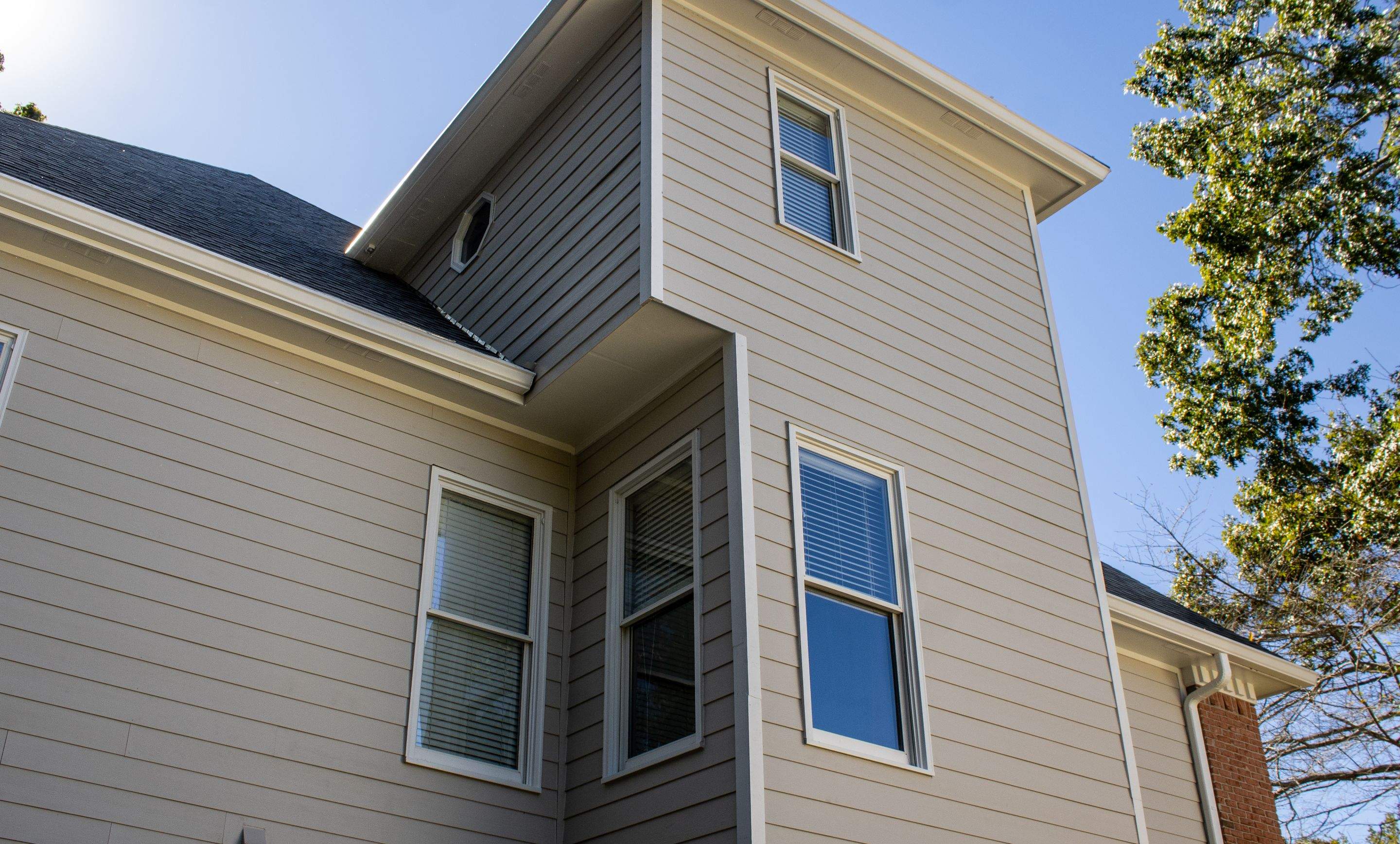 Marietta, GA Color Plus Siding Installation and Deck Build by Nelson Exteriors 