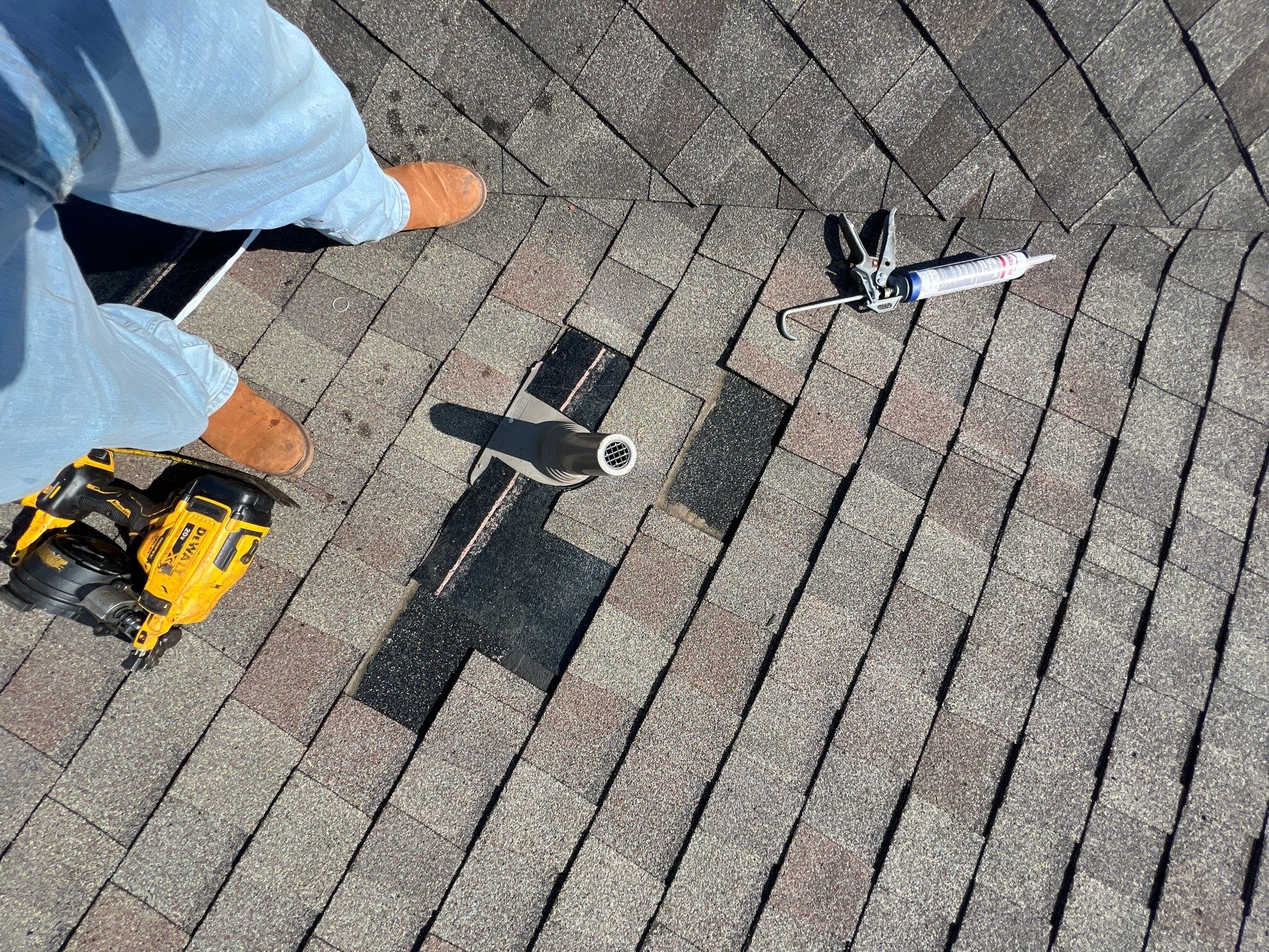 Residential Roofing Repair using Owen's Corning Duration (Lifetime) Shingles by Roof Repair Company