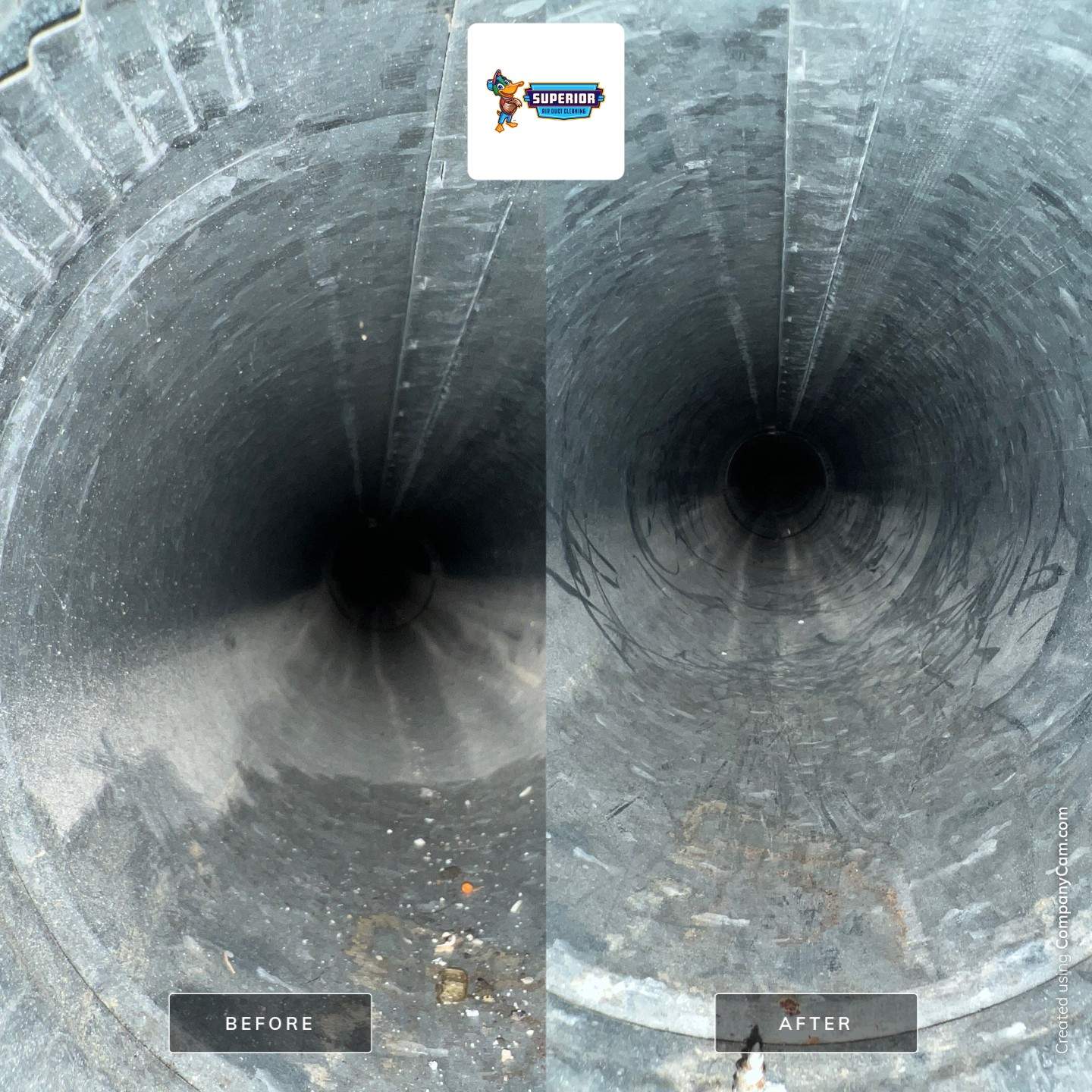 Air Duct Cleaning With a Vacuum Truck in Cranberry Twp, PA by Superior Air Duct Cleaning