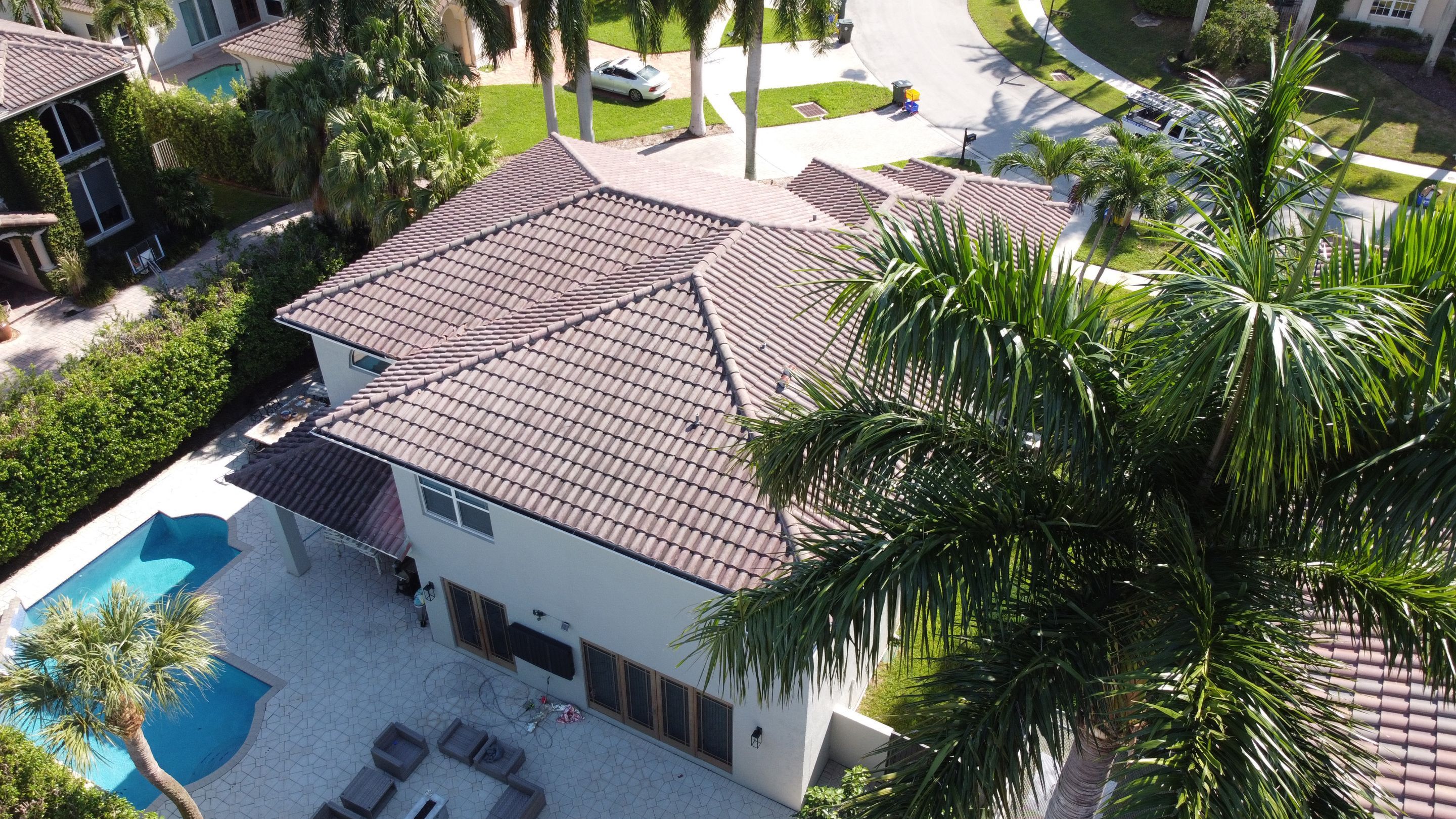 Residential Roofing Installation using Eagle Roofing Tile by BLUES BROTHERS ROOFING