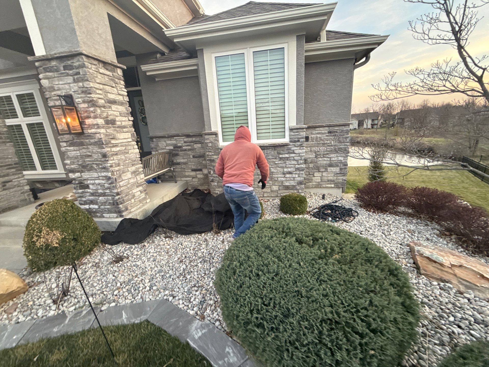 Hail Damaged Roof replacement in Staley Farms  by EEC  Windows, Siding & Roofing 