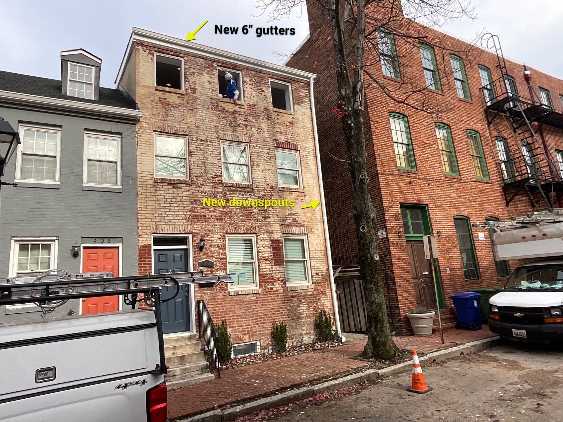 Residential Roofing Installation using Landmark Shingles by Alpha Design Services