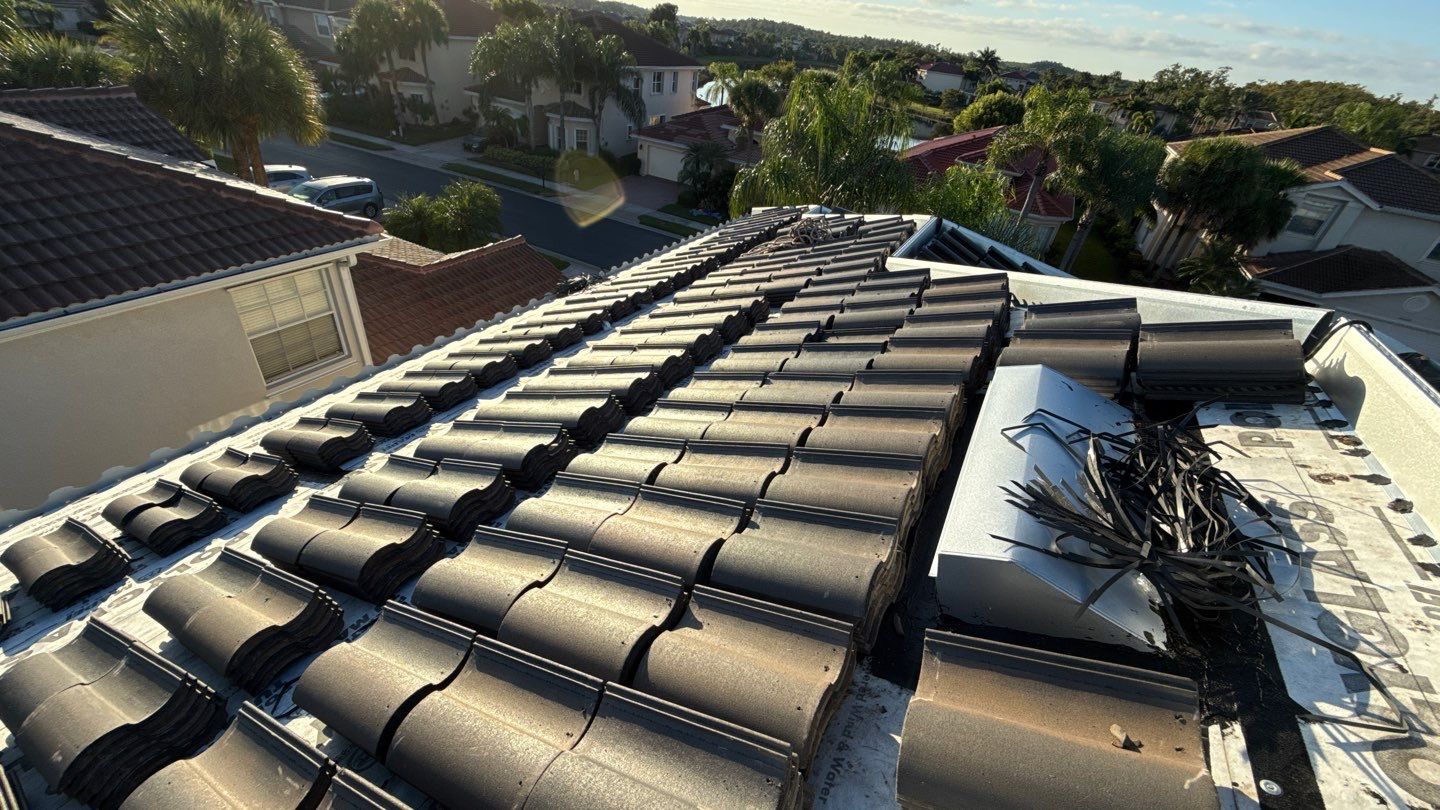Residential Concrete Tile Install in Fort Myers, FL by International Roofing