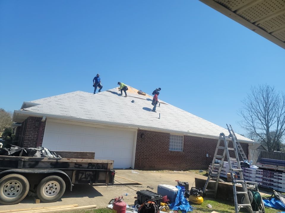 Residential Roofing Installation using Roof Replacement by American Roofing & Construction LLC