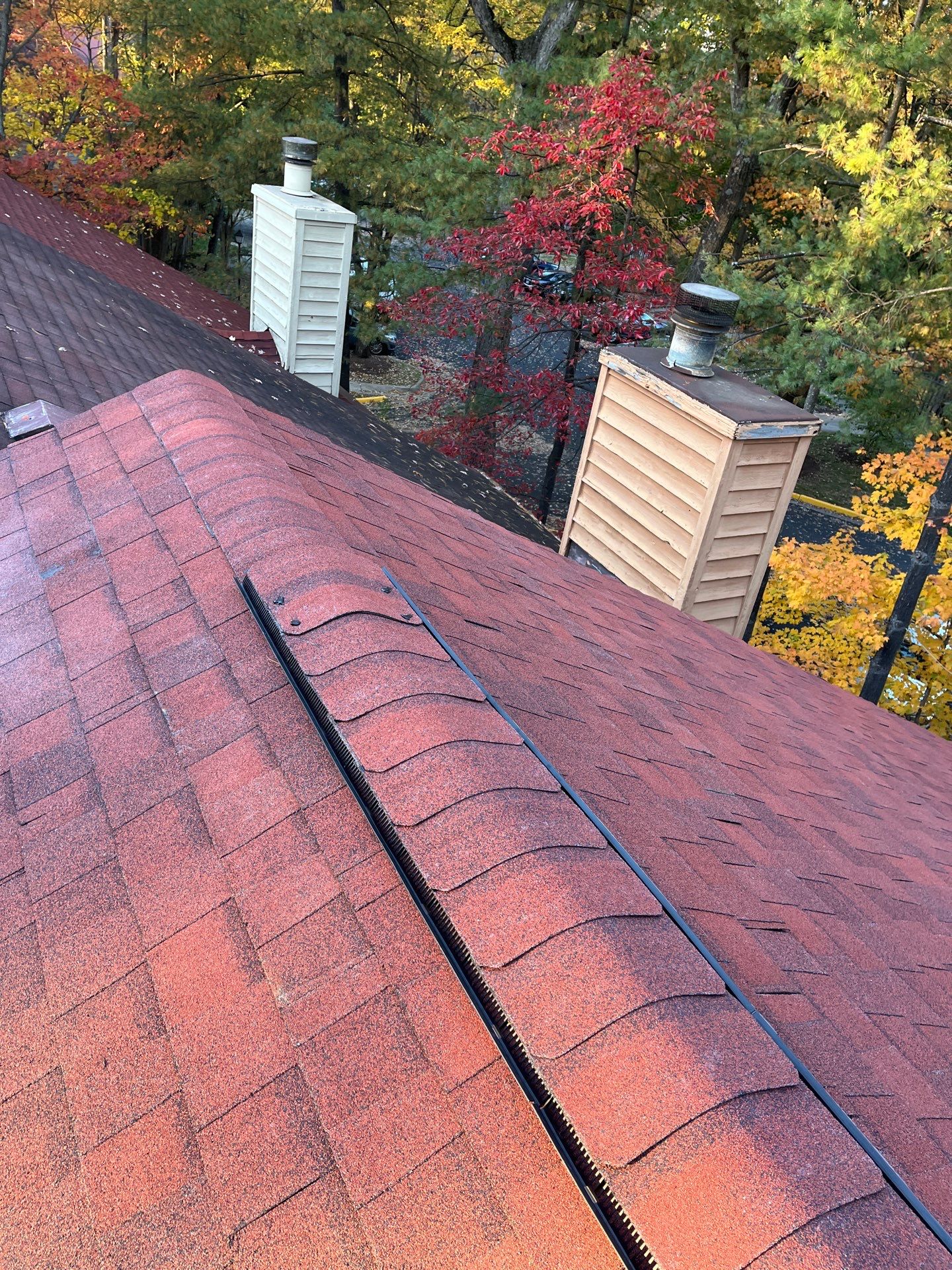 Reston: Residential Roof Replacement with CertainTeed Landmark Pro Designer Shingles in Max Def Red Oak by RM Banning, Inc.