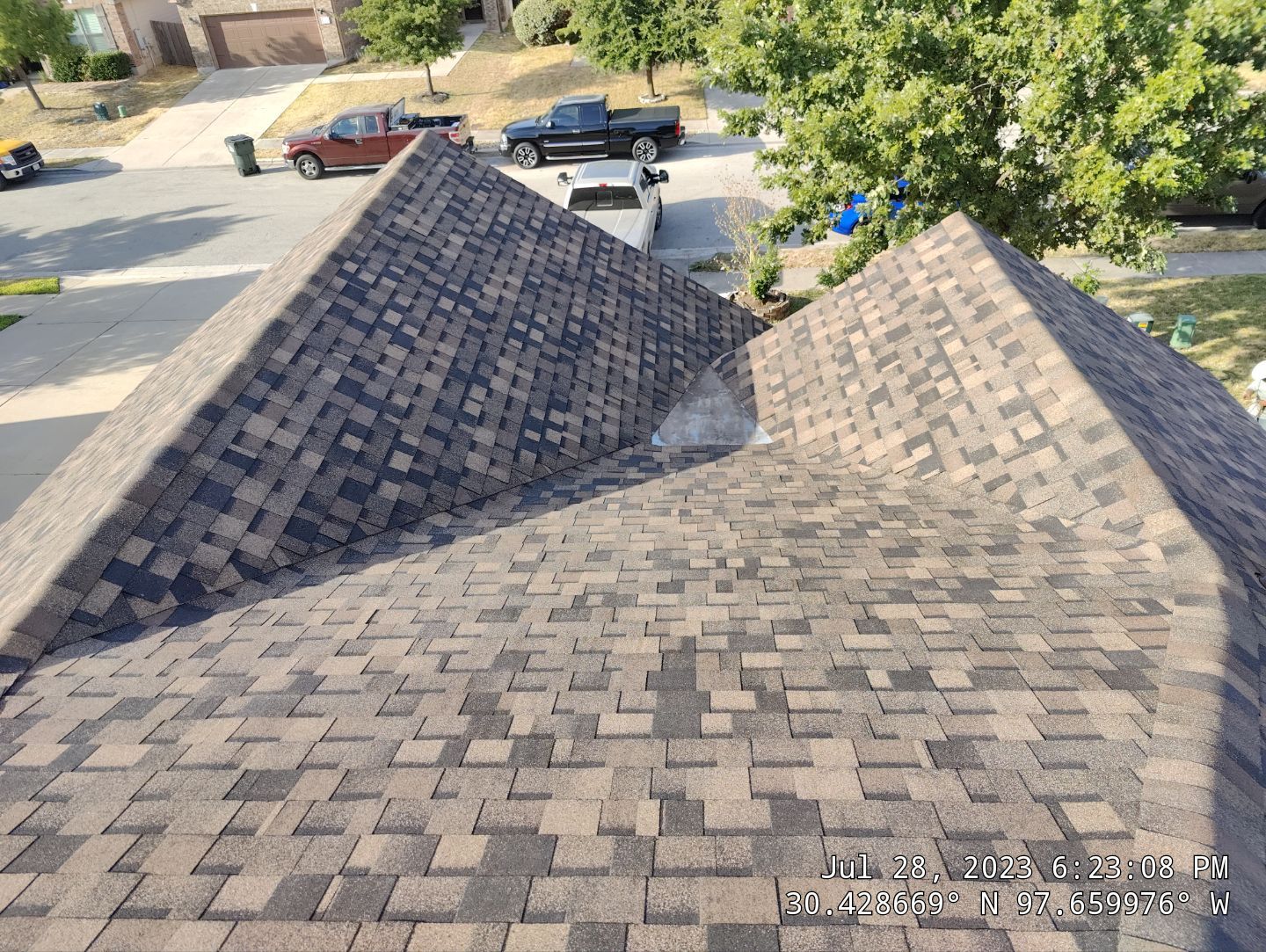 Residential Roofing Installation using IKO Dynasty by DeZign Roofing & Exteriors