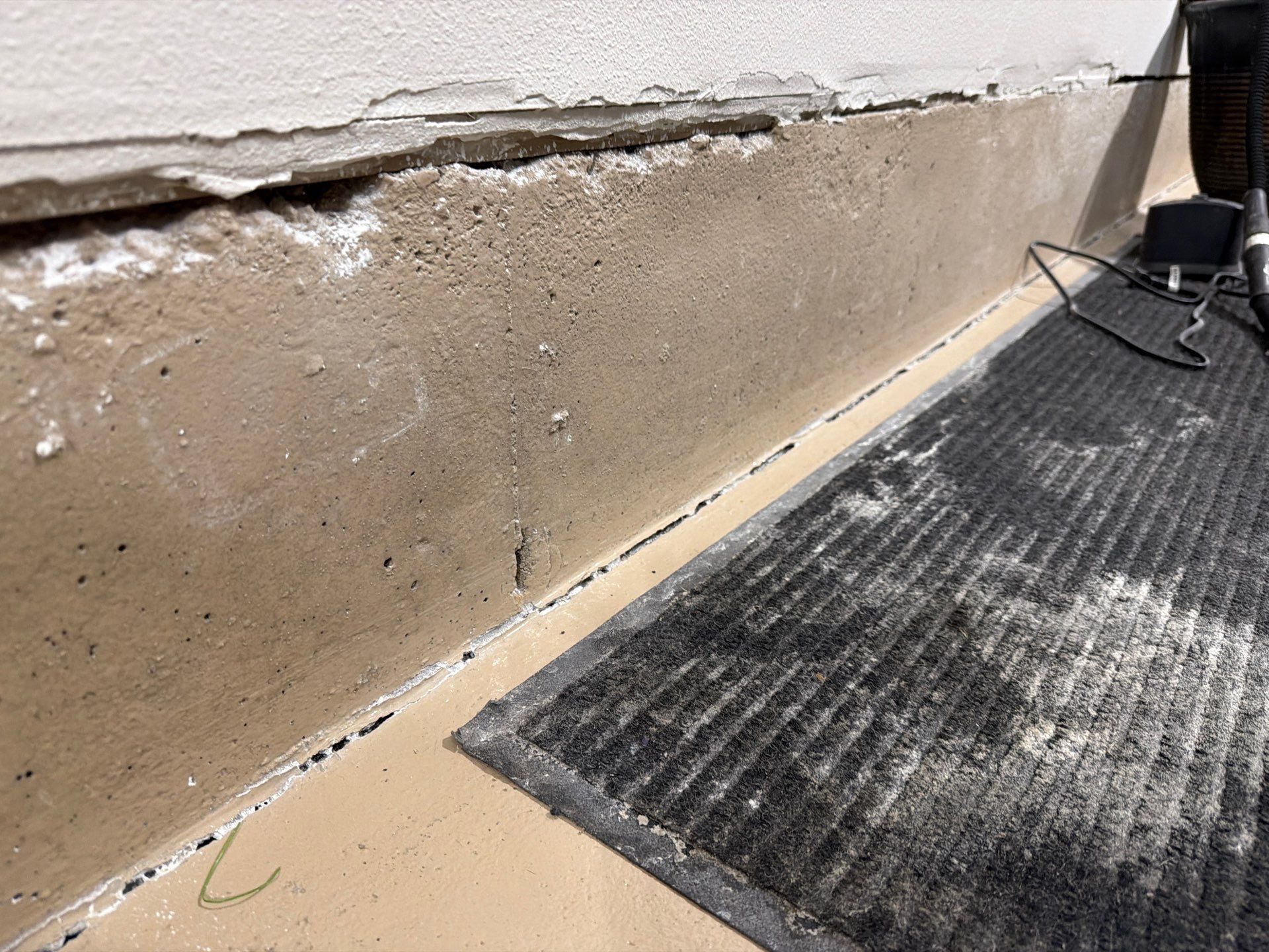 Residential Garage Floor Coating with Grey Speckled Epoxy Finish by Select Painting, Coatings & Garage Cabinets