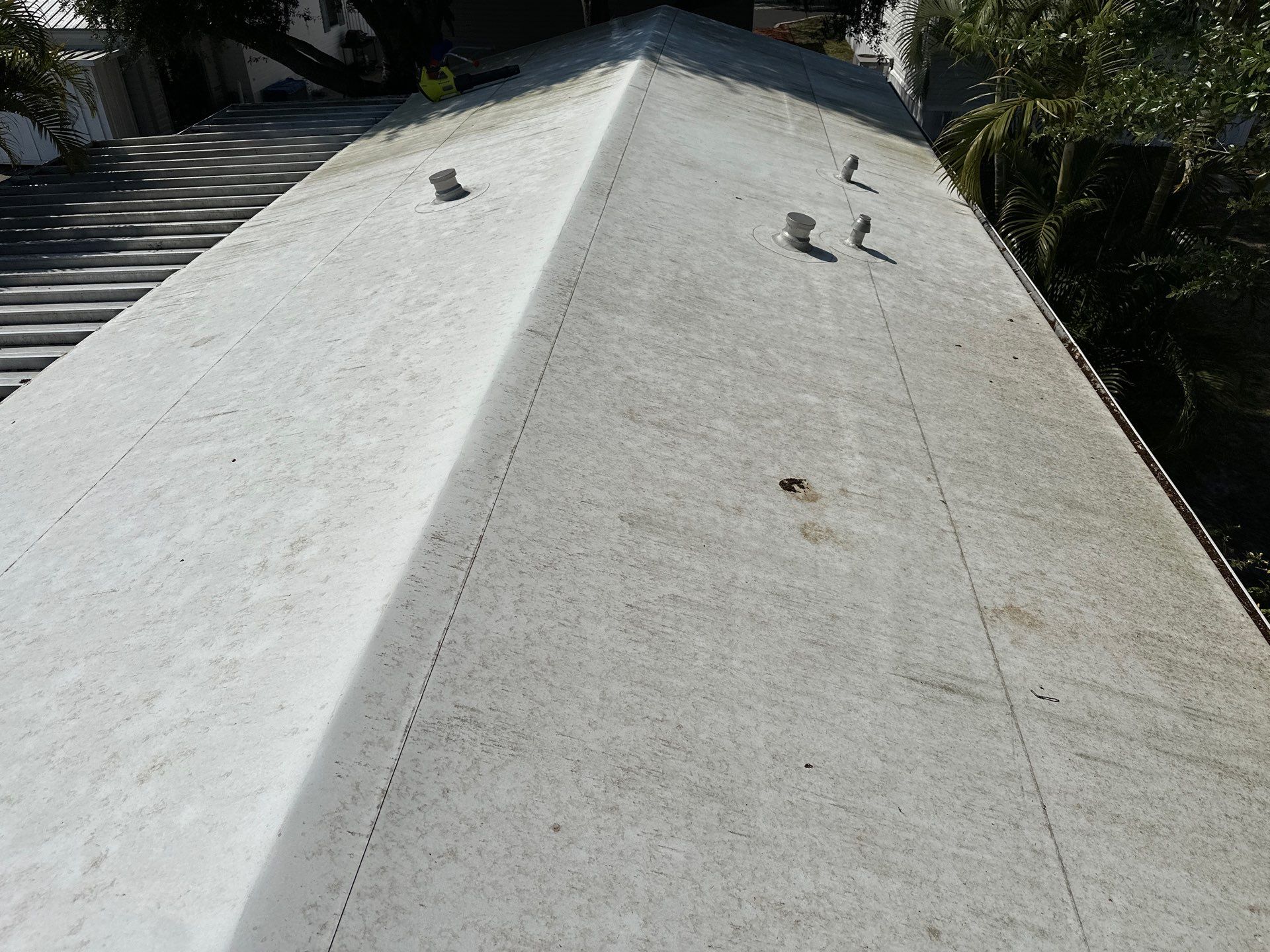 TPO Membrane & Metal Roof Cleaning + Gutter Cleaning in Fisherman’s Cove RV Park, Terra Ceia, FL | Sunshine AquaWash by Sunshine AquaWash