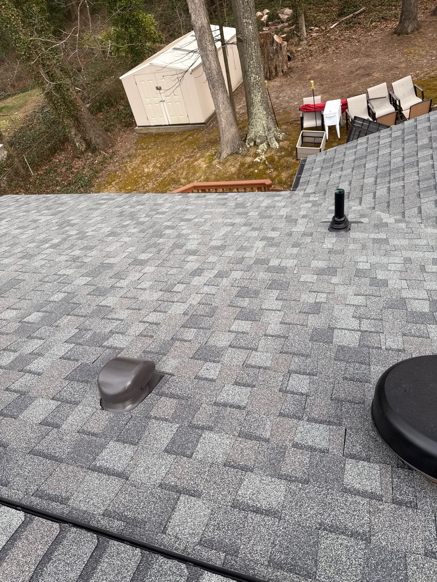 West Springfield: Residential Roof Replacement with CertainTeed Landmark in Colonial Slate by RM Banning, Inc.