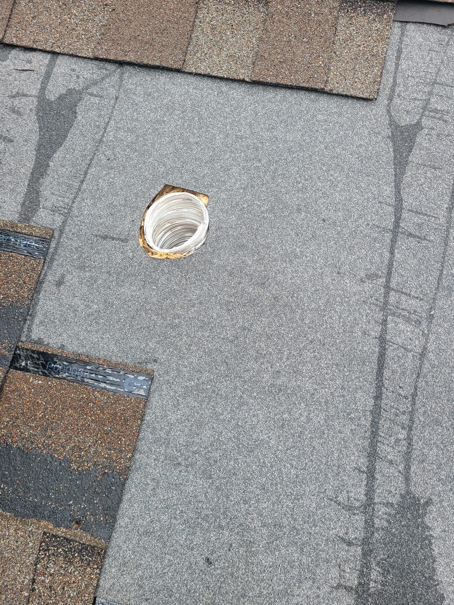 Hail Damage using Owen's Corning Duration (Lifetime) Shingles by Roof Repair Company