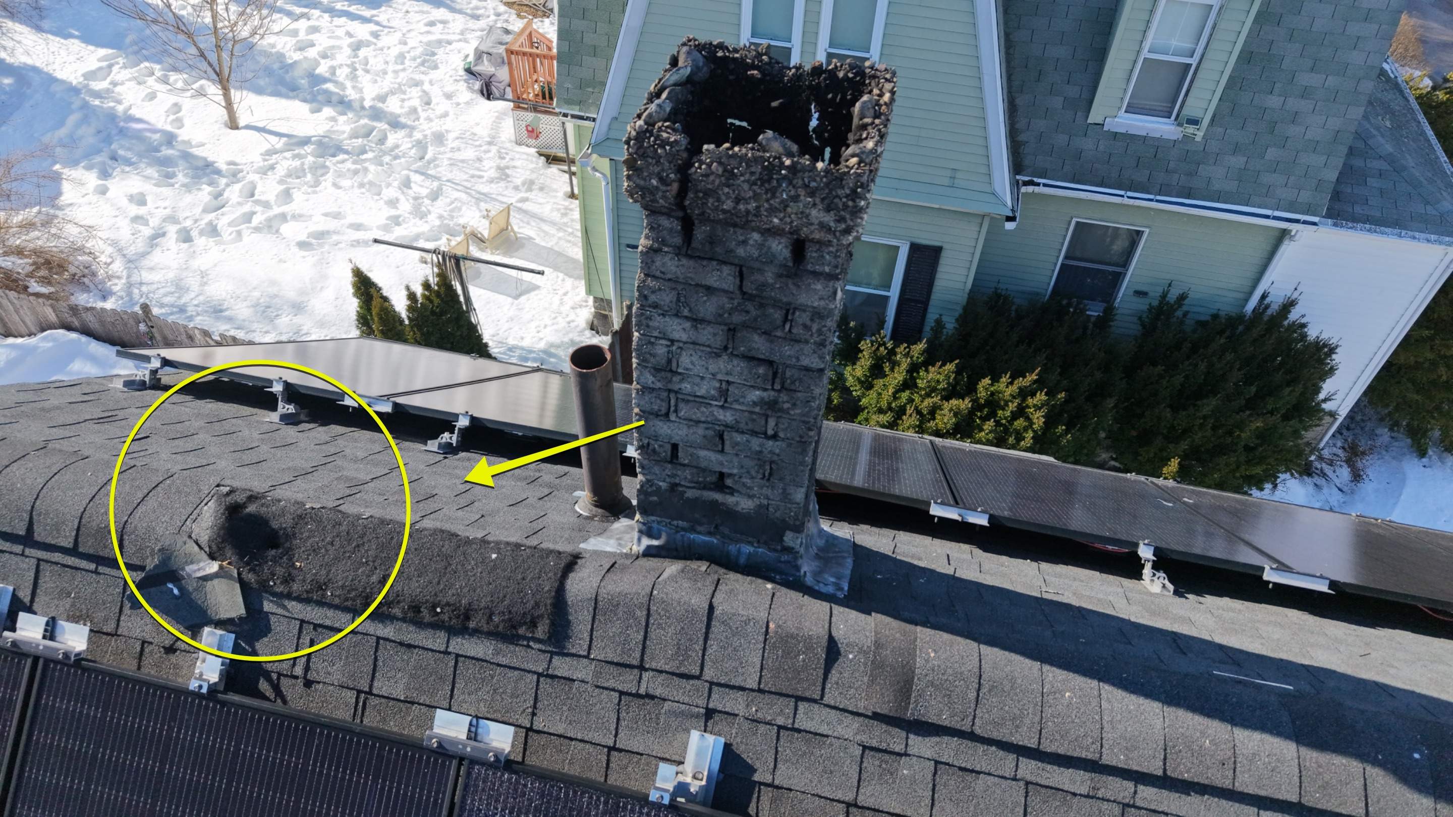 Critter Damage Repair: Ridge Vent Upgrade & Mansard Shingle Restoration by JOHNNYS PRO
