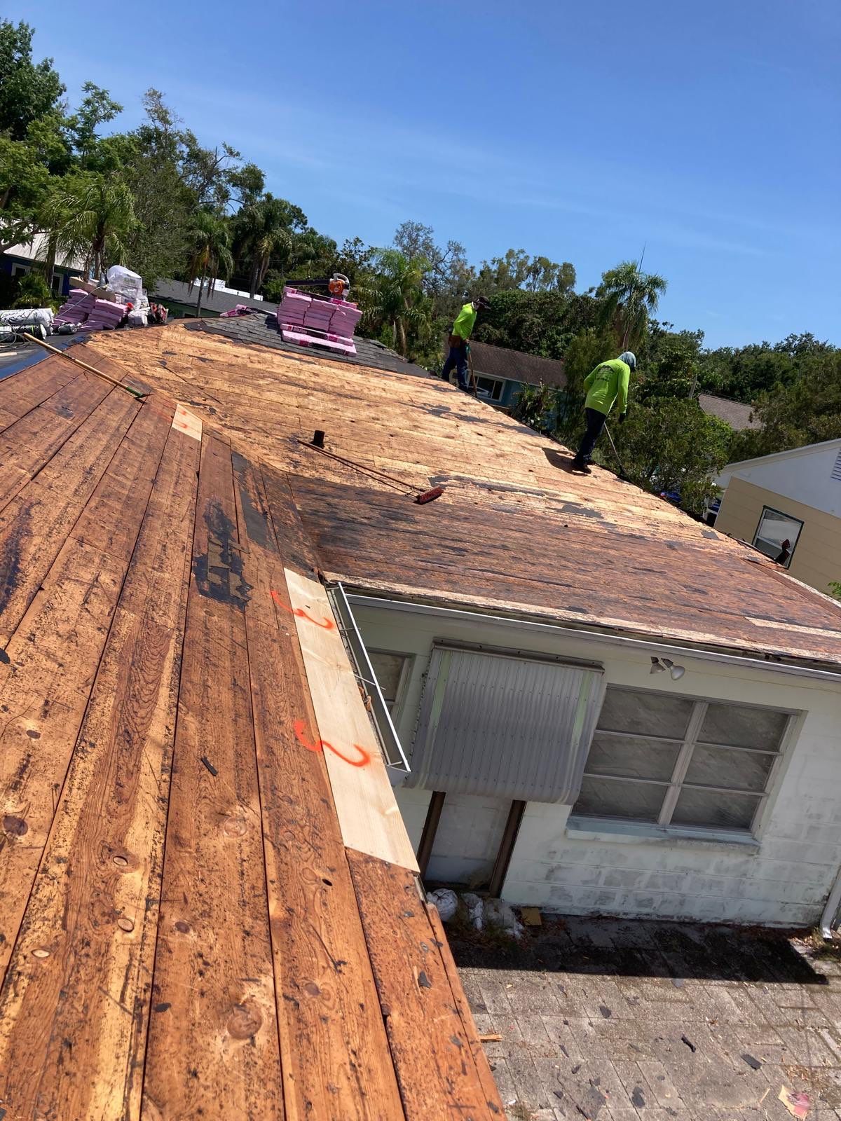 Project in St. Petersburg 33710 by Mitchell Roofing Company LLC 