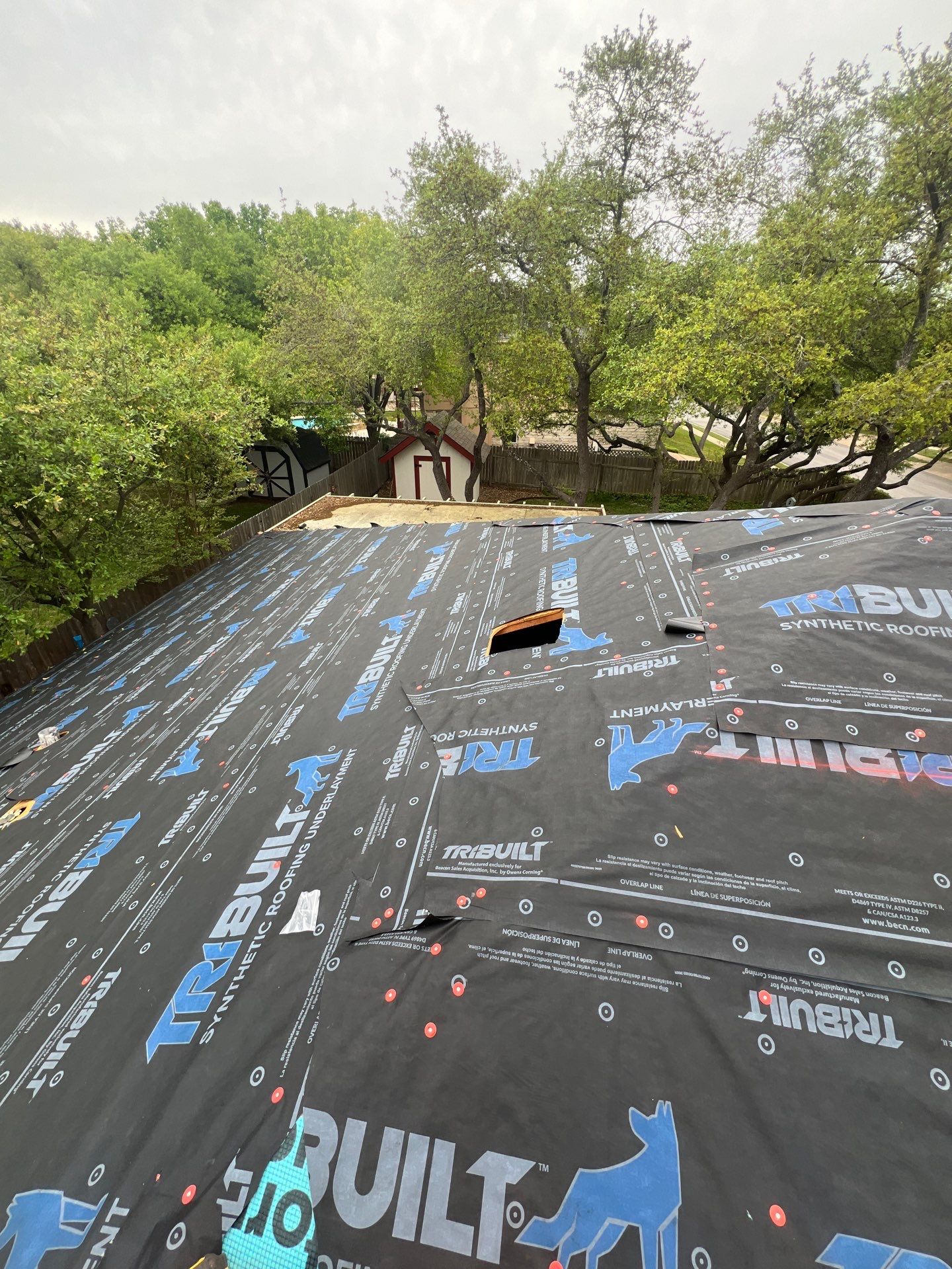 Project in Cedar Park by Rhino Roofing and General Contracting, LLC
