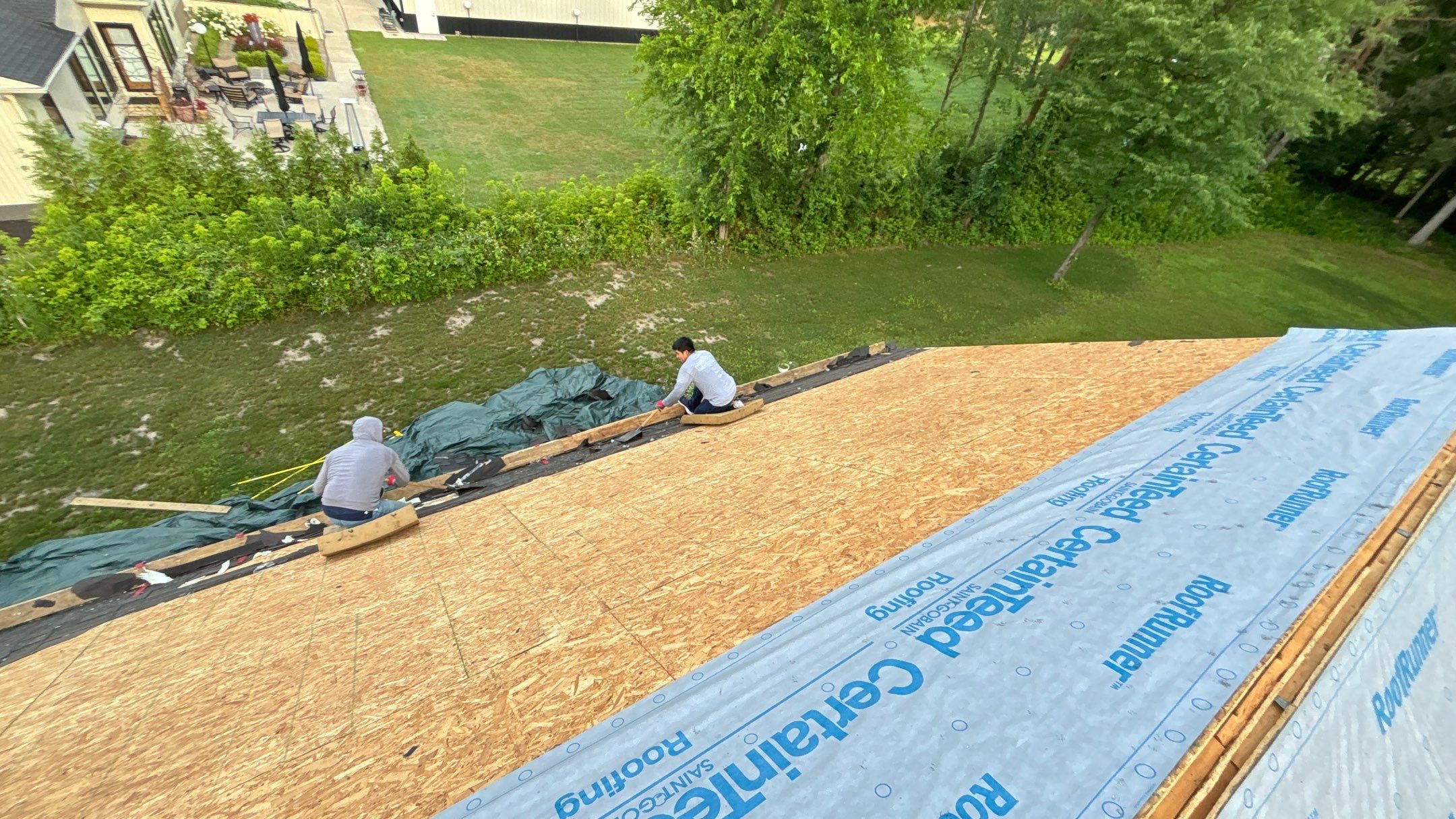 Roof Replacement using CertainTeed Landmark by 180 Contractors