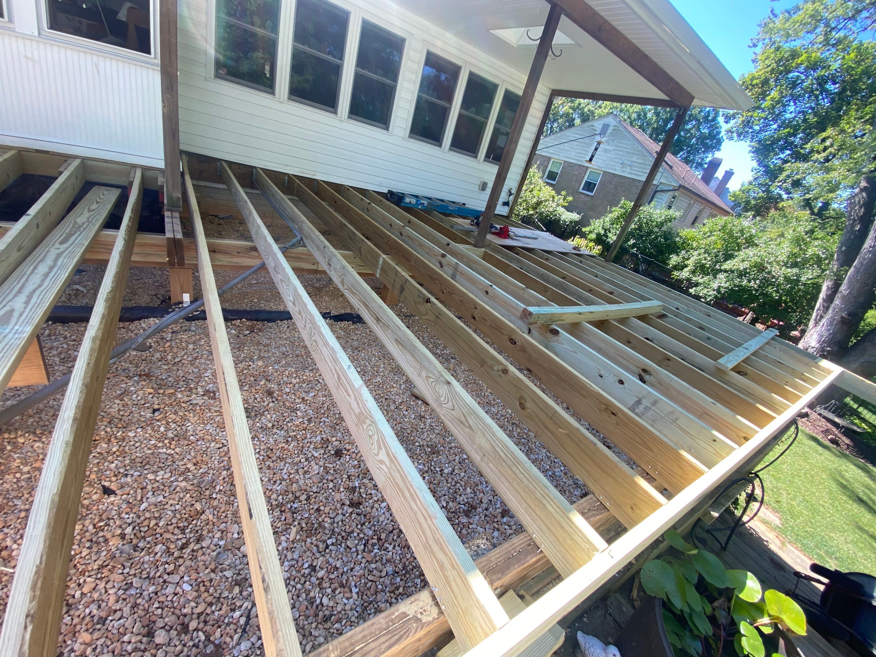 Deck Transformation using Timbertech & Azek by The Smet Companies, LLC