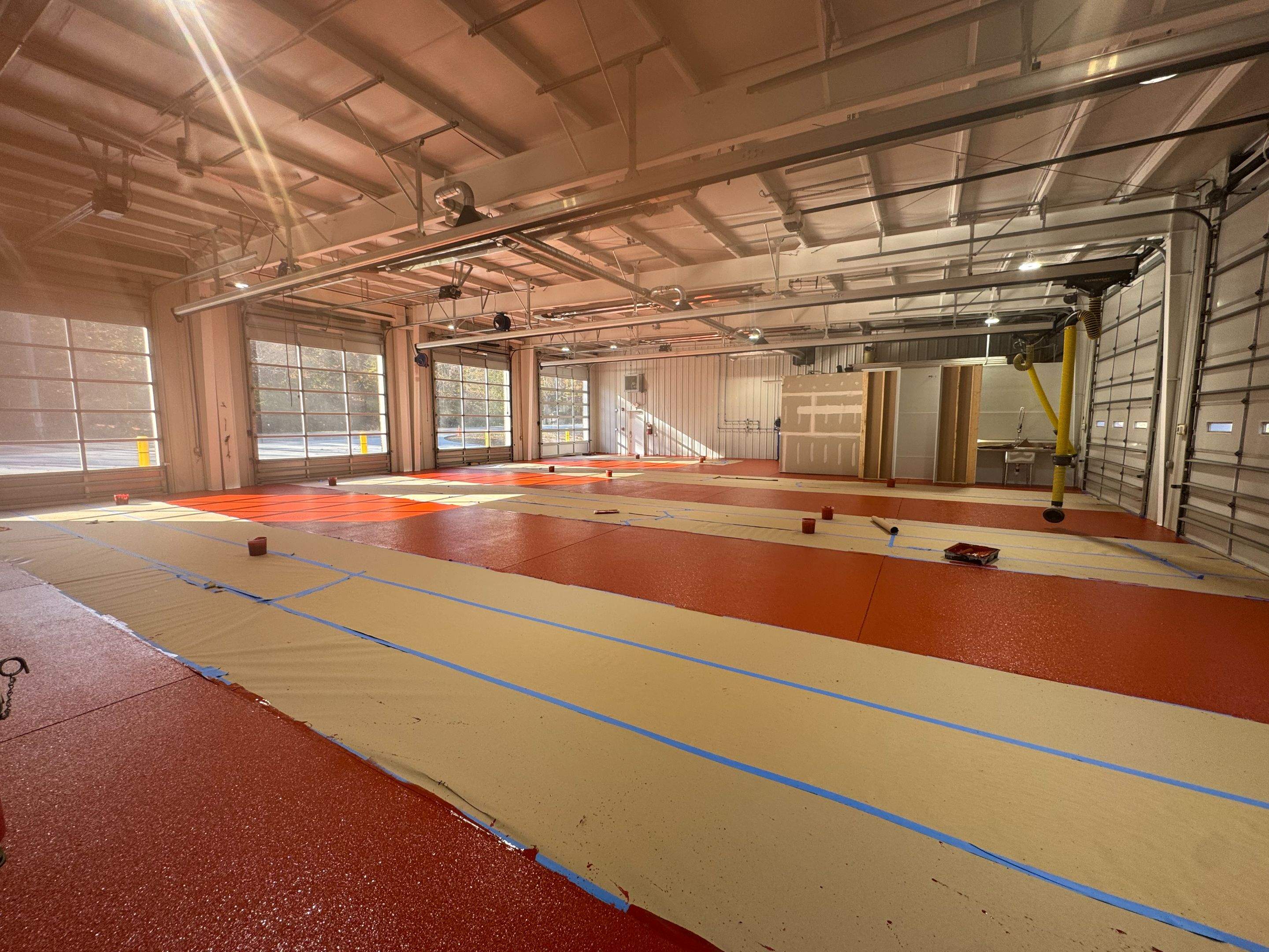 Alexis Volunteer Fire Department Substation by Endure Concrete Coatings