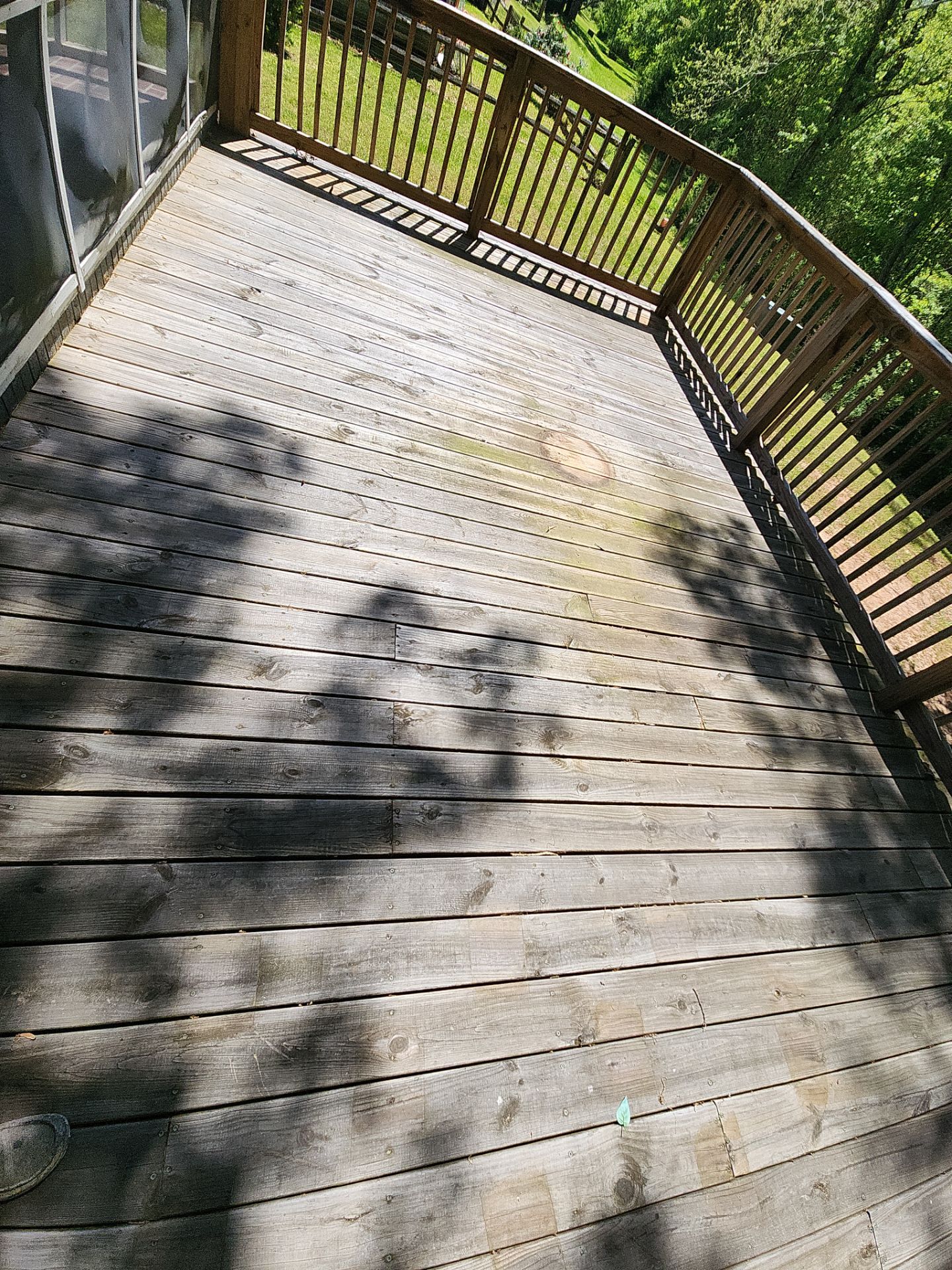 Weathered Deck using Wood Sealant by DuraSeal