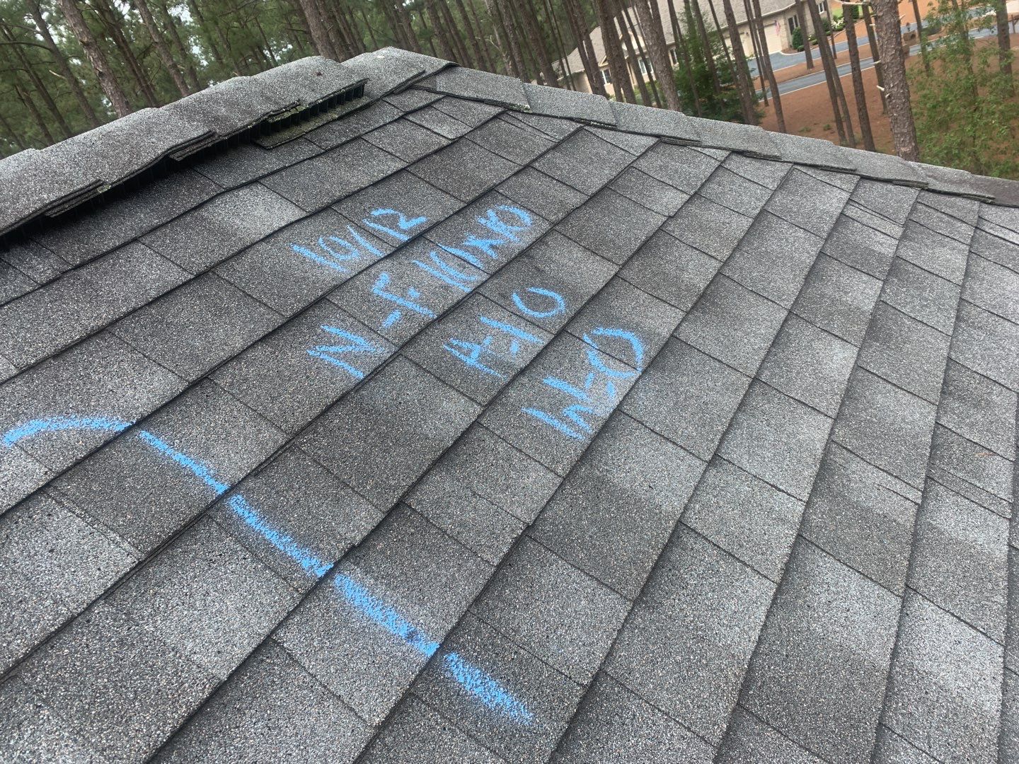 Hail Damaged Inspection / Repair / Re roof by American Roofing NC
