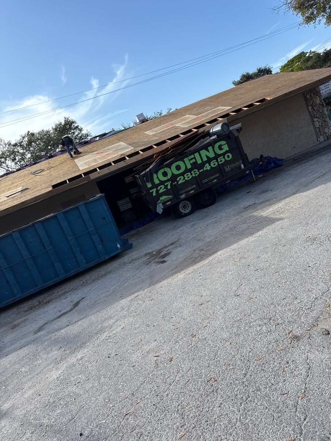 Project in Clearwater 33756 by Mitchell Roofing Company LLC