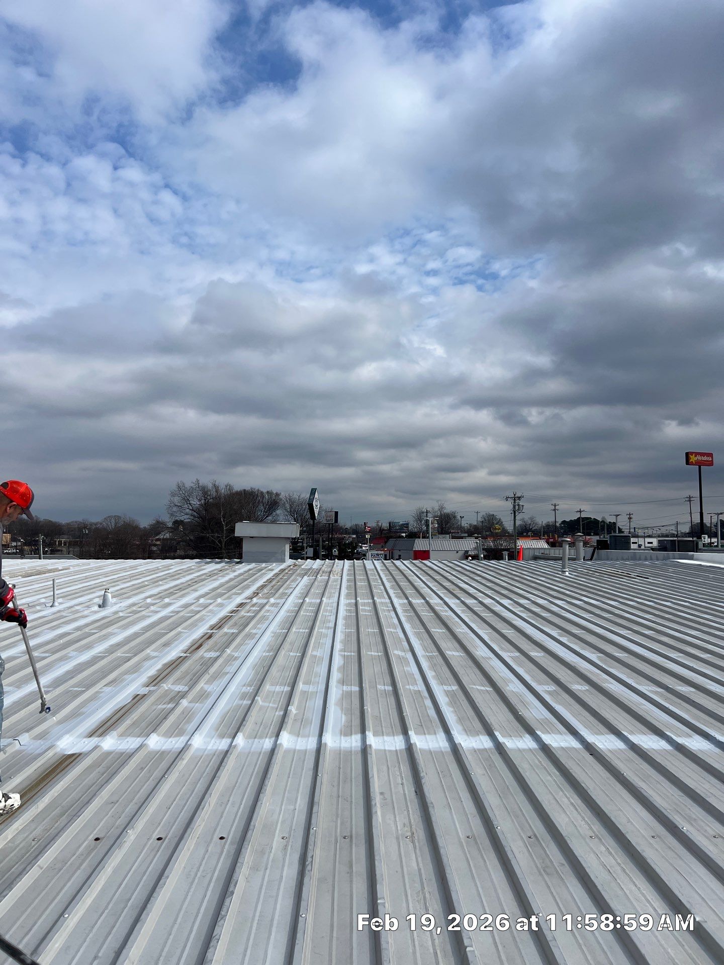 Acrylic Coating  by Just In Time Roofing and Restoration