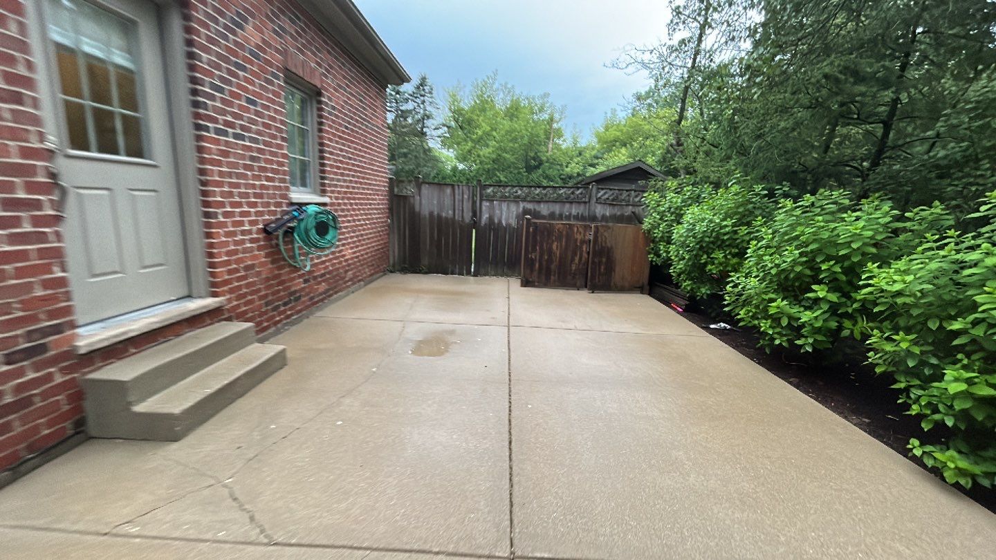 Exterior Stone and Concrete Surface Cleaning by Northern Power Washing LLC.