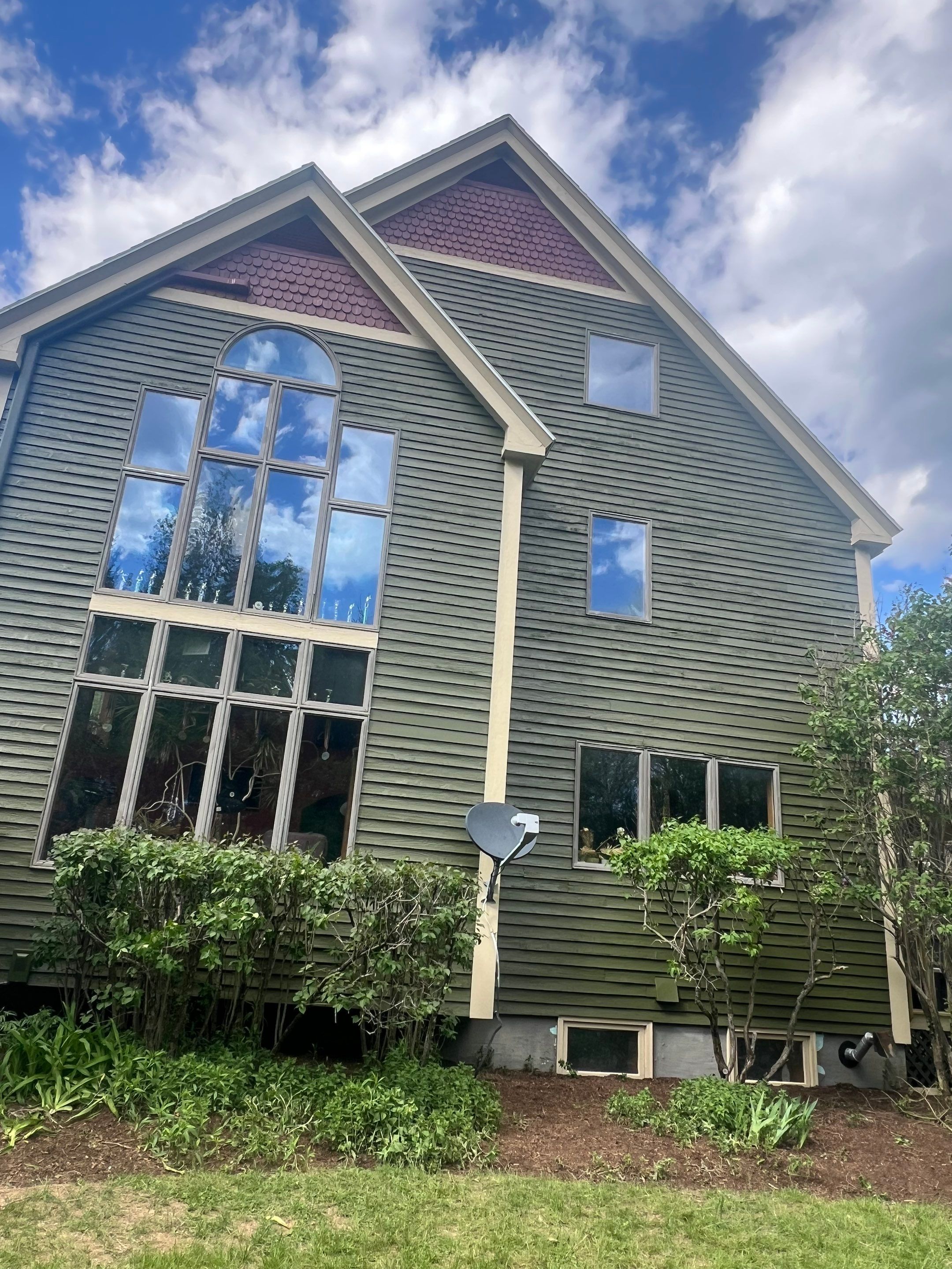 Victorian Home Exterior Painting and Porch Carpentry in China by Picture Perfect Pro Painting