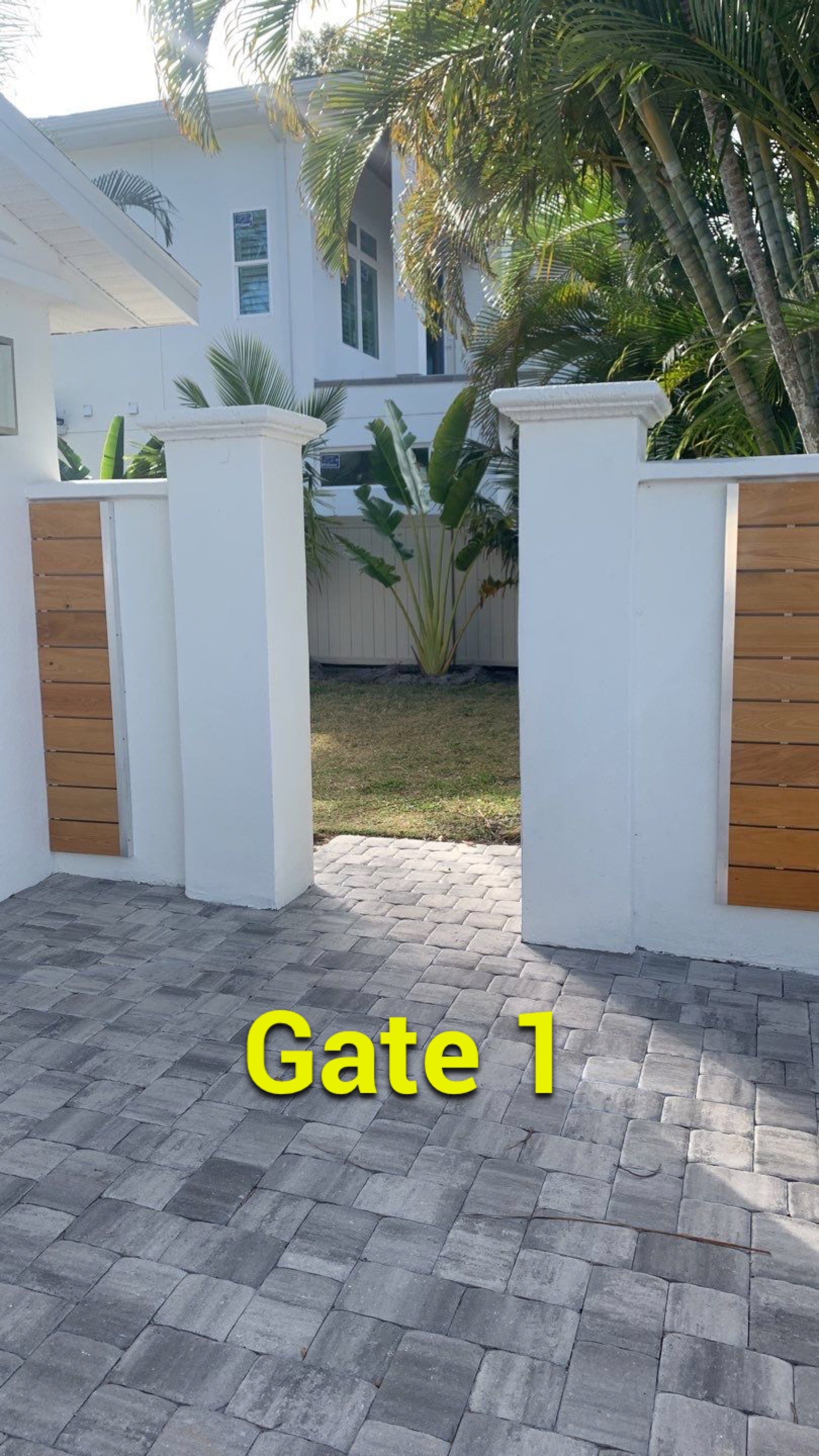 Sarasota, FL 6ft. Tall Custom Modern Aluminum Gates  by Asap fence and gates, LLC
