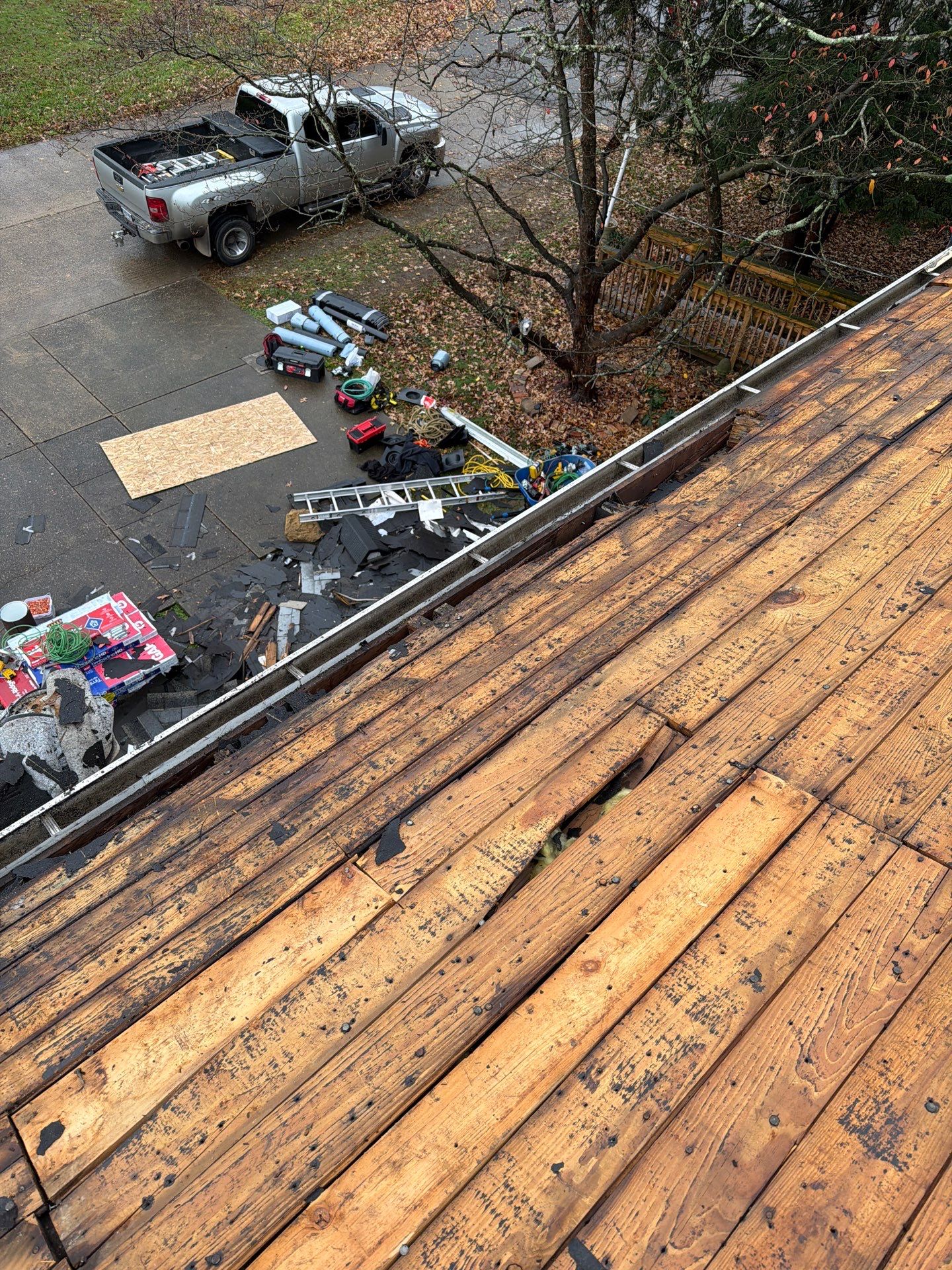 Residential Roofing Installation using GAF Timberline HDZ Pewter Gray by Rainstoppers Roofing