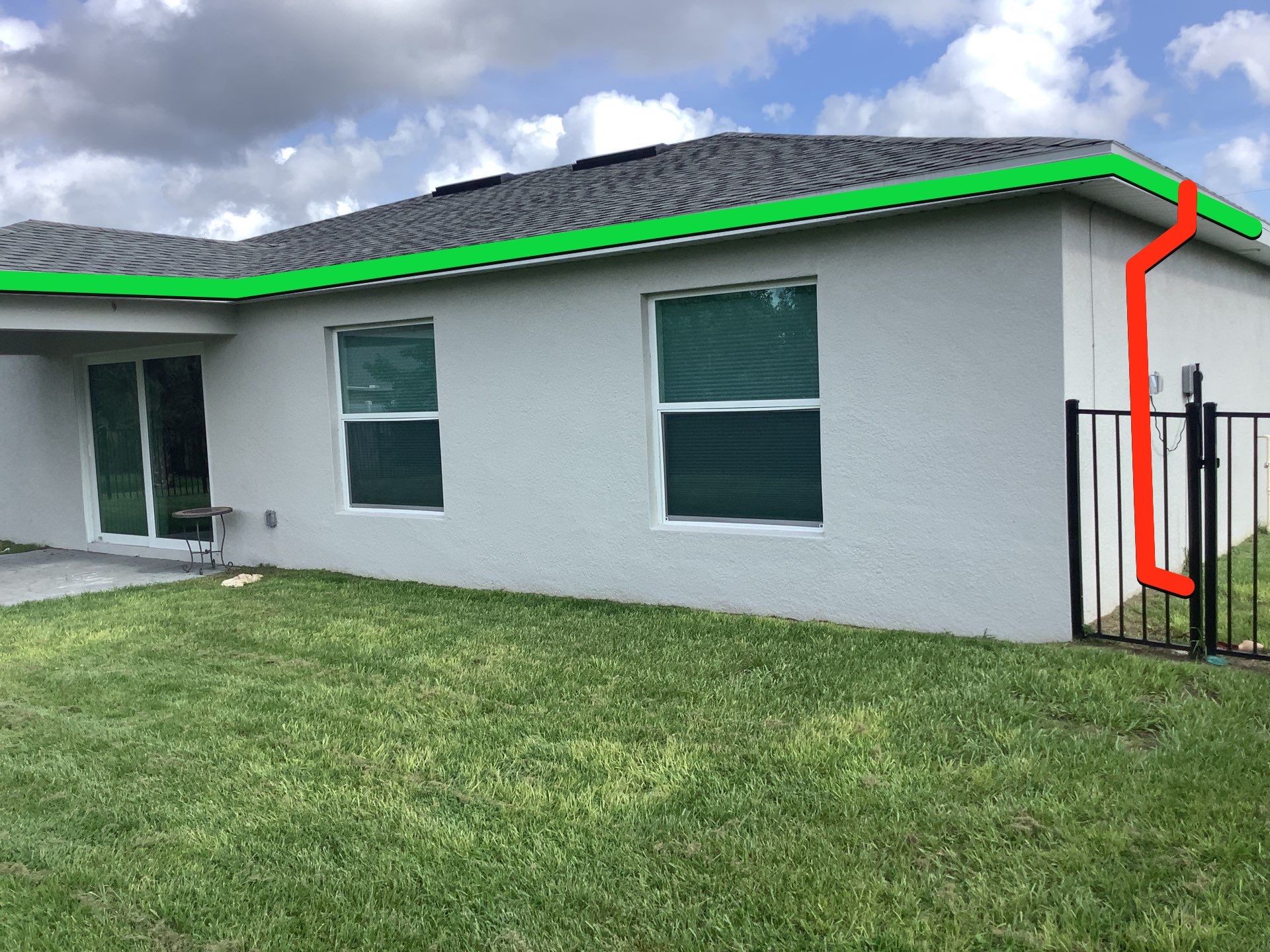 6-Inch Seamless Aluminum Gutters in Cape Coral FL by Gutter Professors