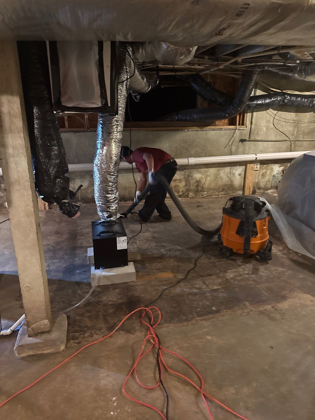 Rehoboth Beach VFW Indoor Air Restoration & Basement Mold Remediation by Healthy Home Solutions