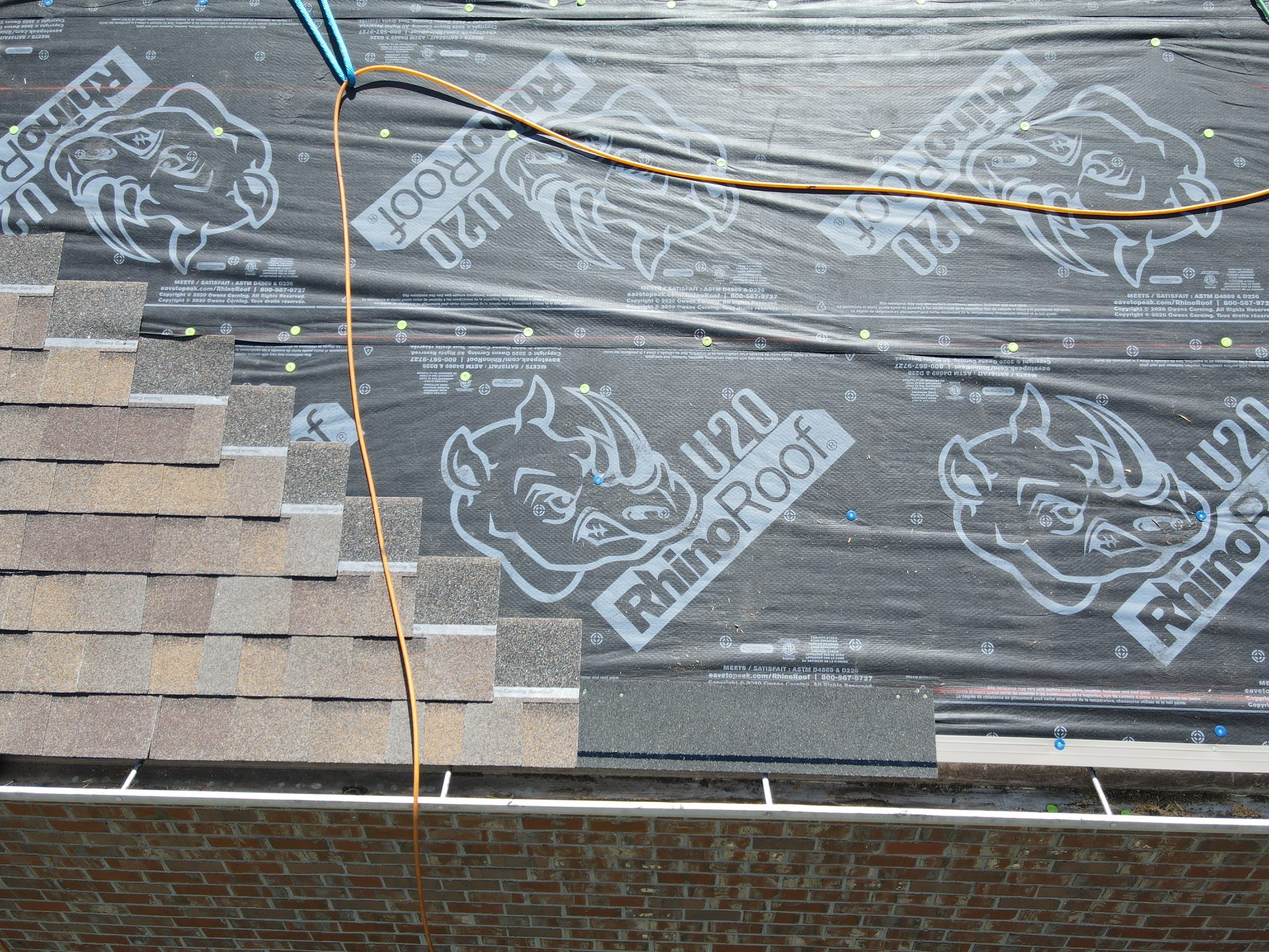 Residential Roofing Installation using Owens Corning Duration Shingles Roofing System by Undersun Roofing 