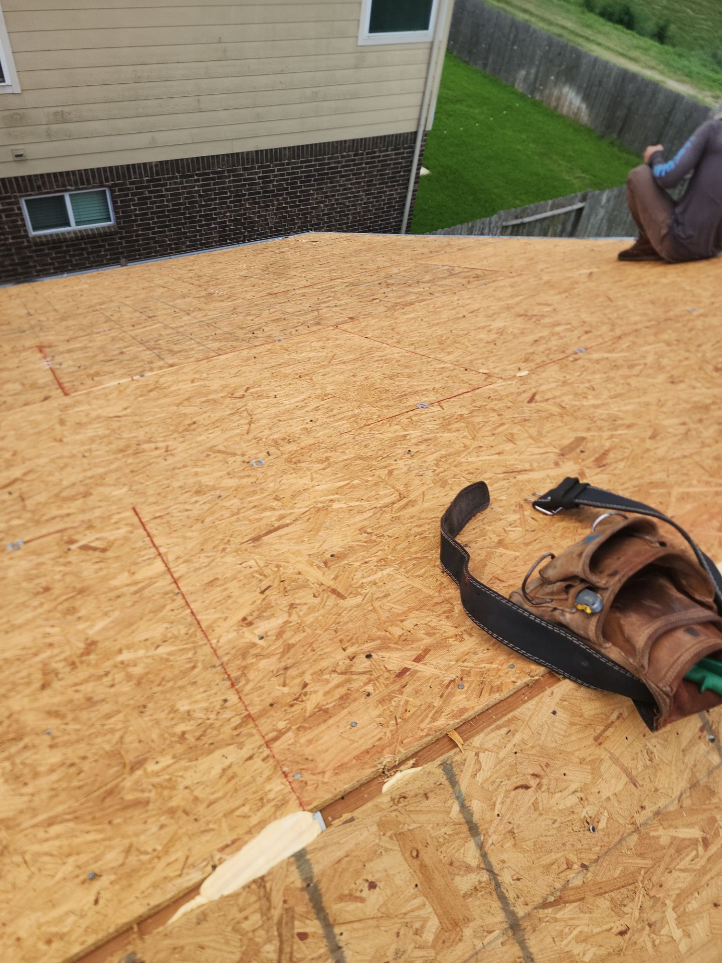 Residential Roofing Installation using Owen's Corning Duration (Lifetime) Shingles by Roof Repair Company