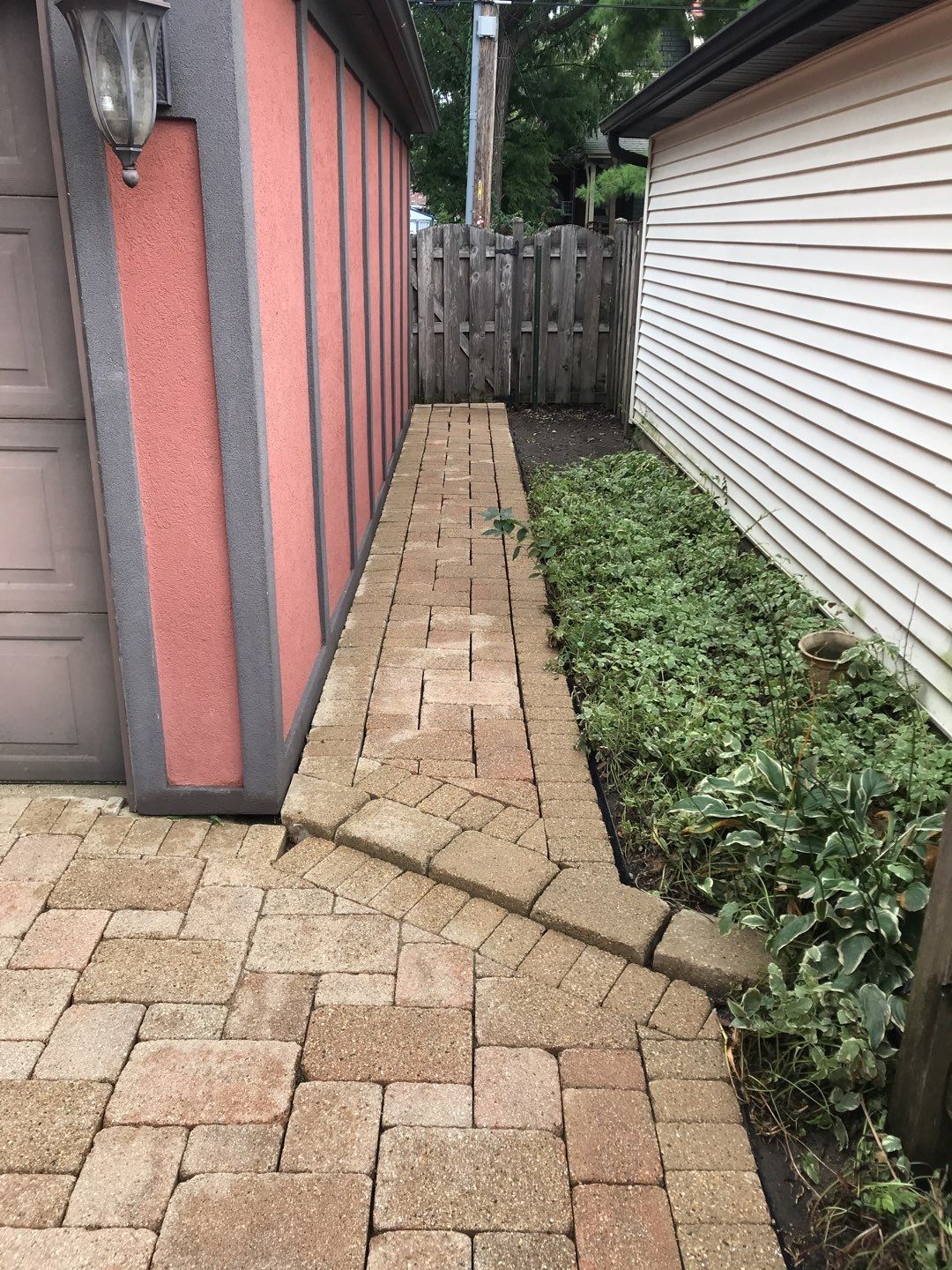 Brick paver clean, sand and seal.  using Surebond SB-1300 by Northern Power Washing LLC.