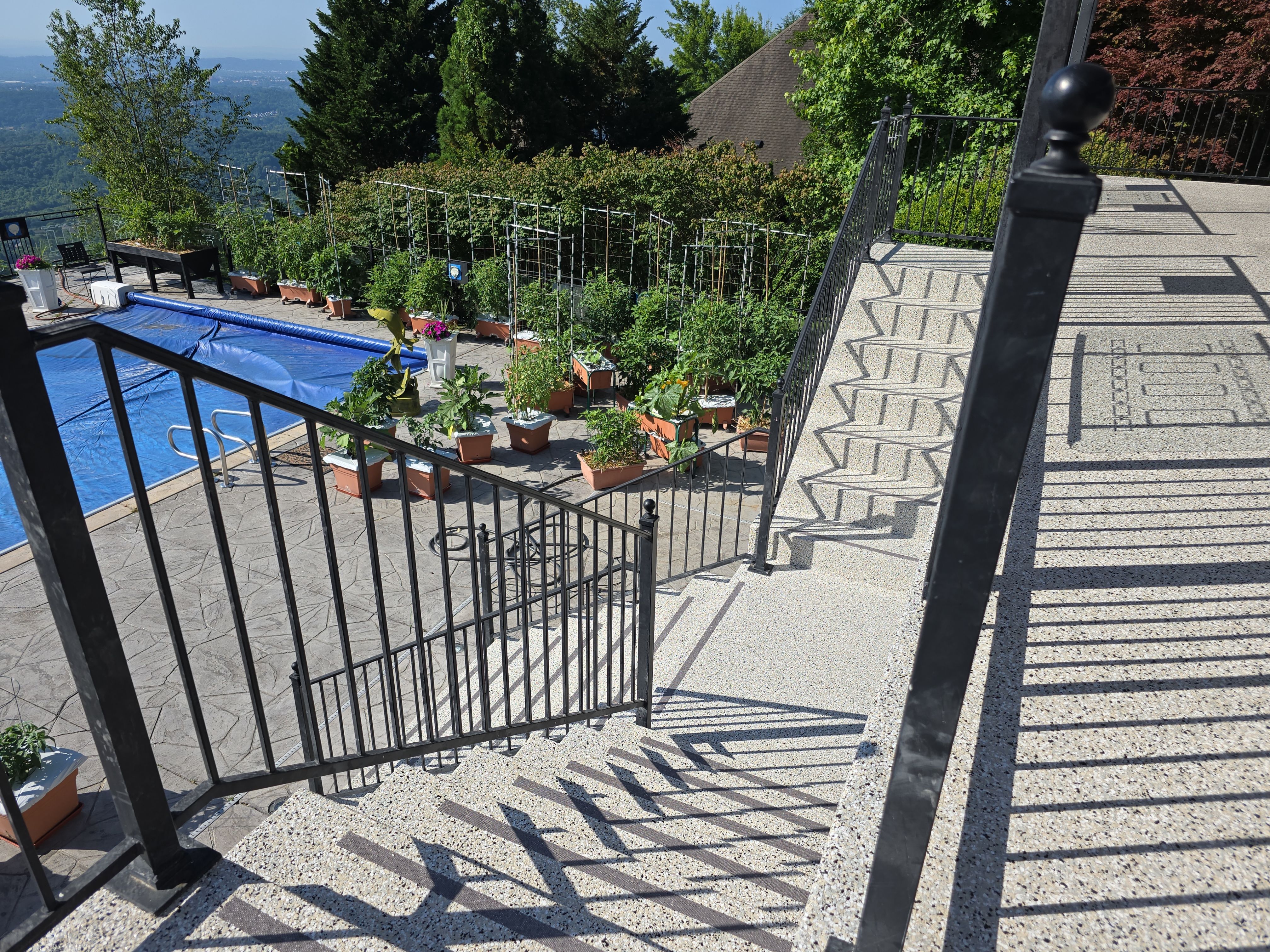 Epic Patio Remodel with a stunning view! by Elite Floor Solutions