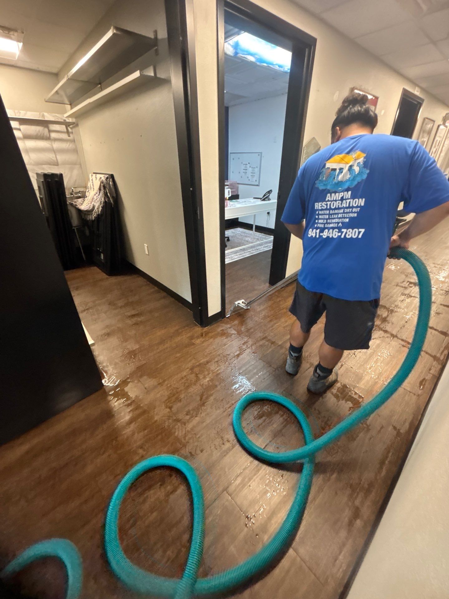 Commercial Water Damage Emergency In Bradenton by Ampm Restoration Services