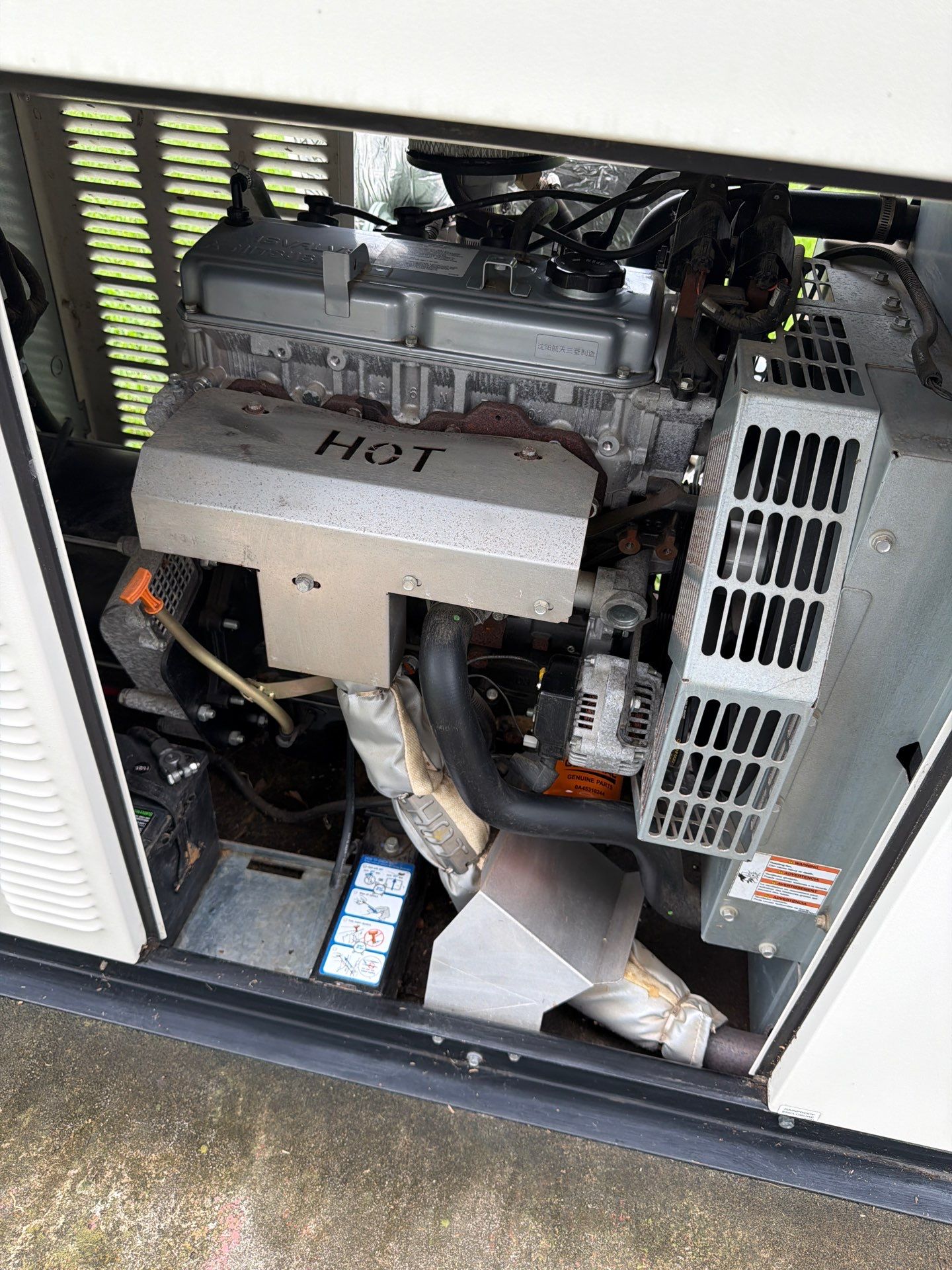 Generac Standby Generator Preventative Maintenance in Conroe, Texas by GenTex Elite Services