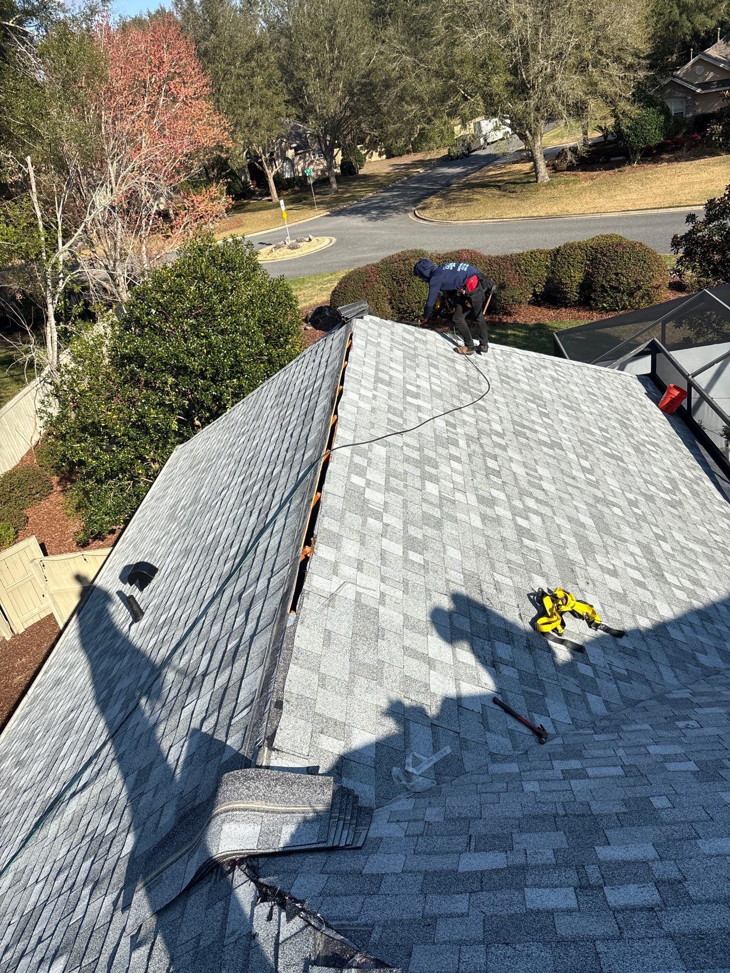 Reroof in Gainesville, Florida by Brehm Roofing